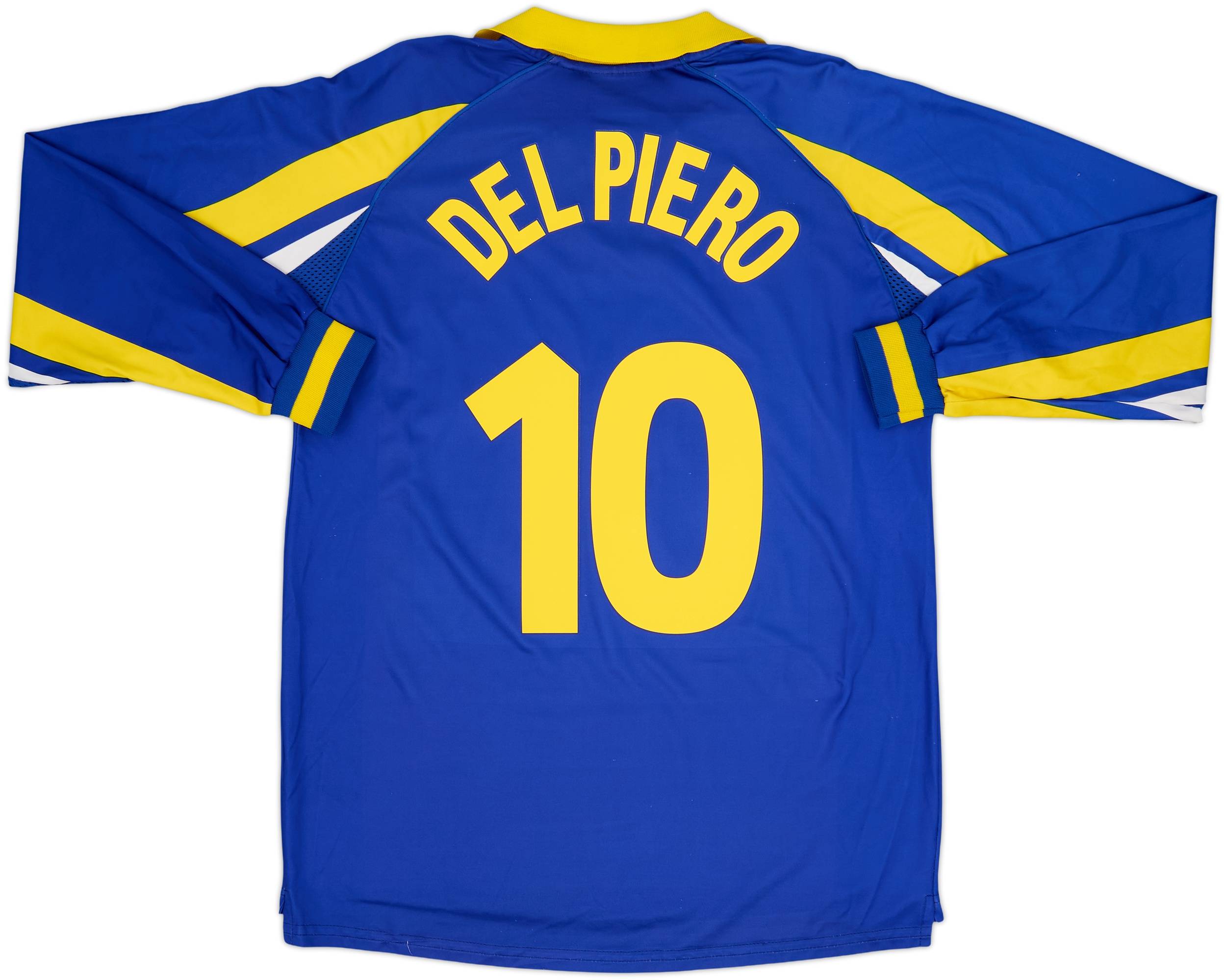 1998-99 Juventus Third L/S Shirt Del Piero #10 - 8/10 - (L)