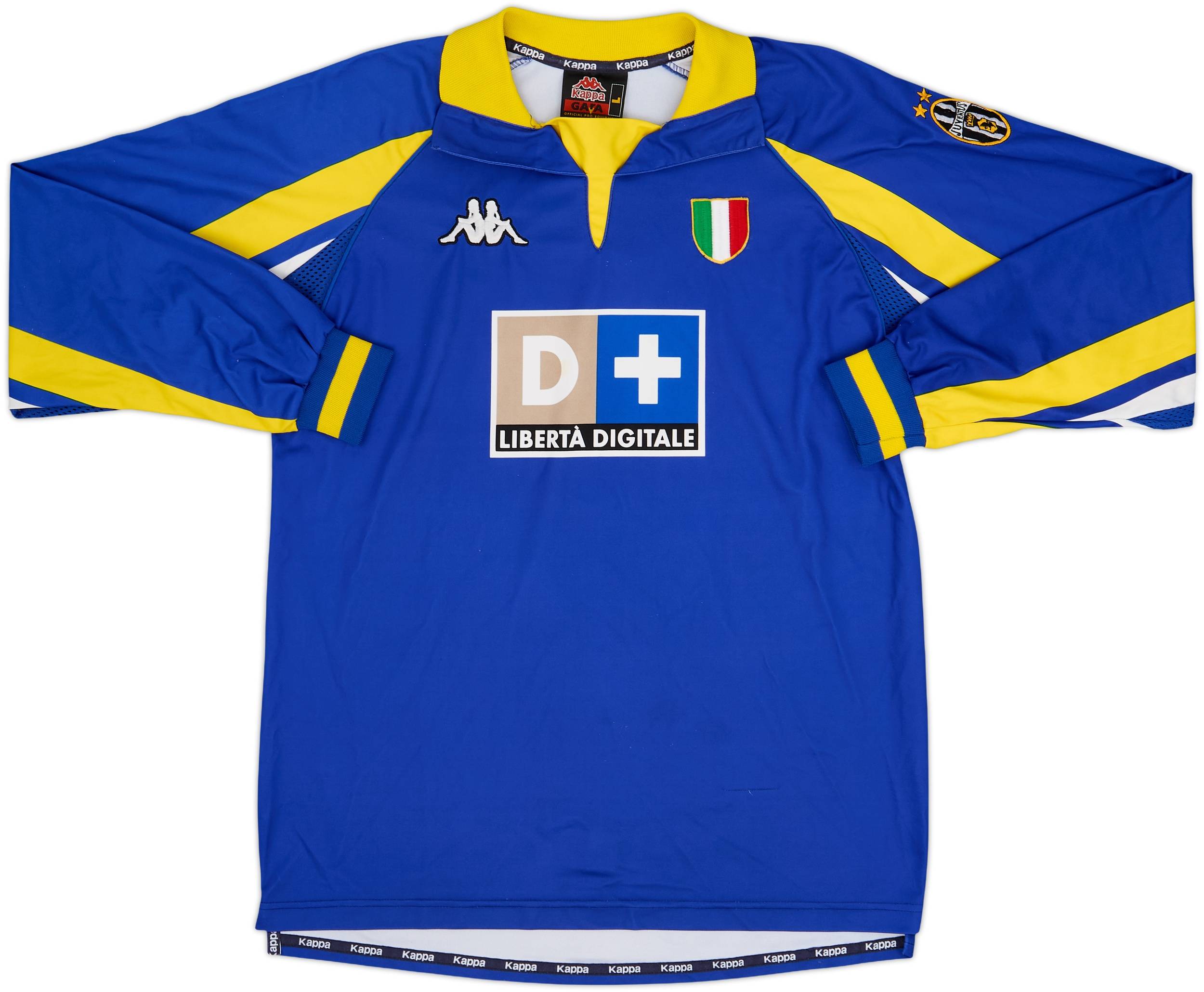 1998-99 Juventus Third L/S Shirt Del Piero #10 - 8/10 - (L)