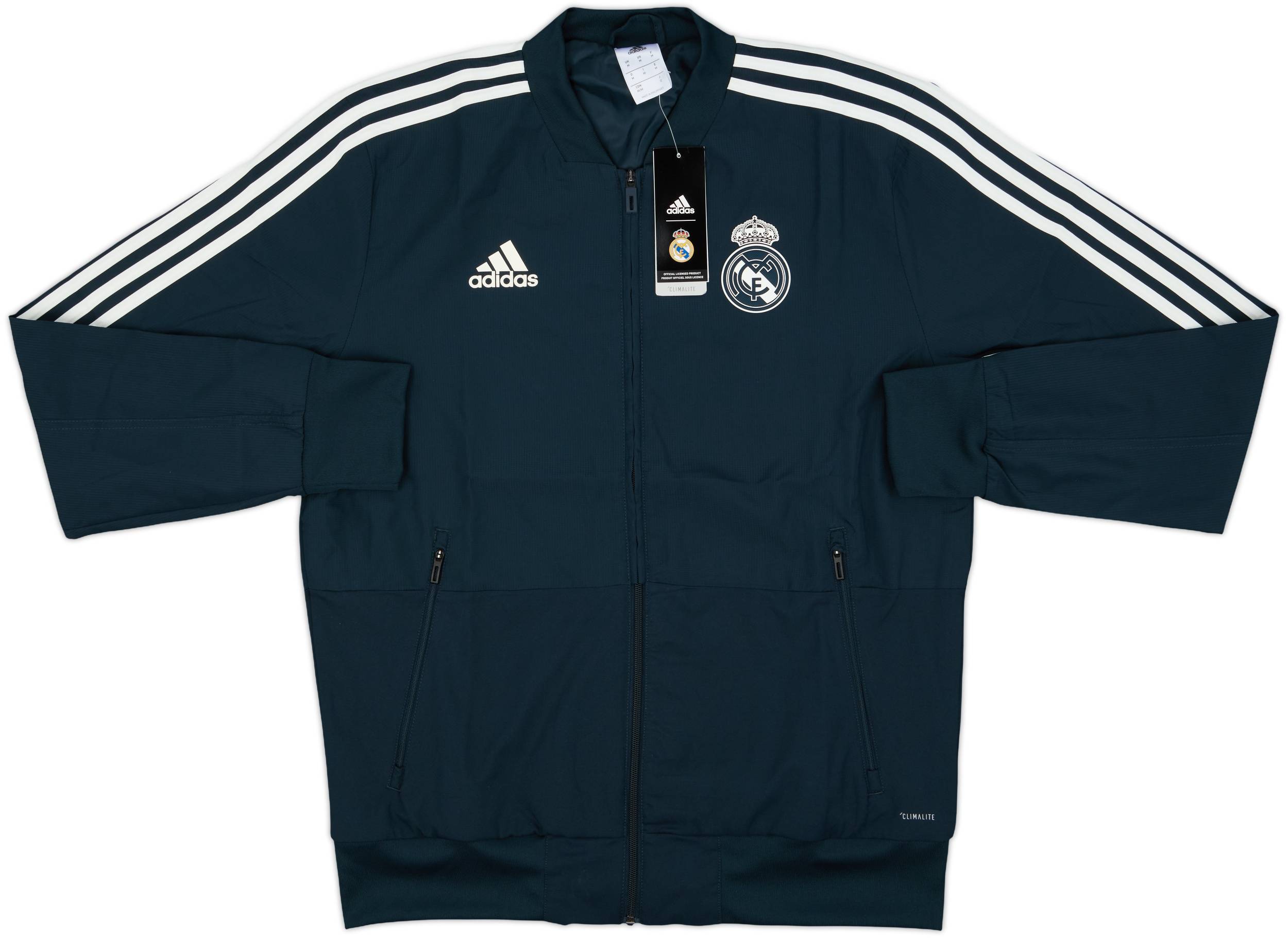 2018-19 Real Madrid adidas Track Jacket (M)