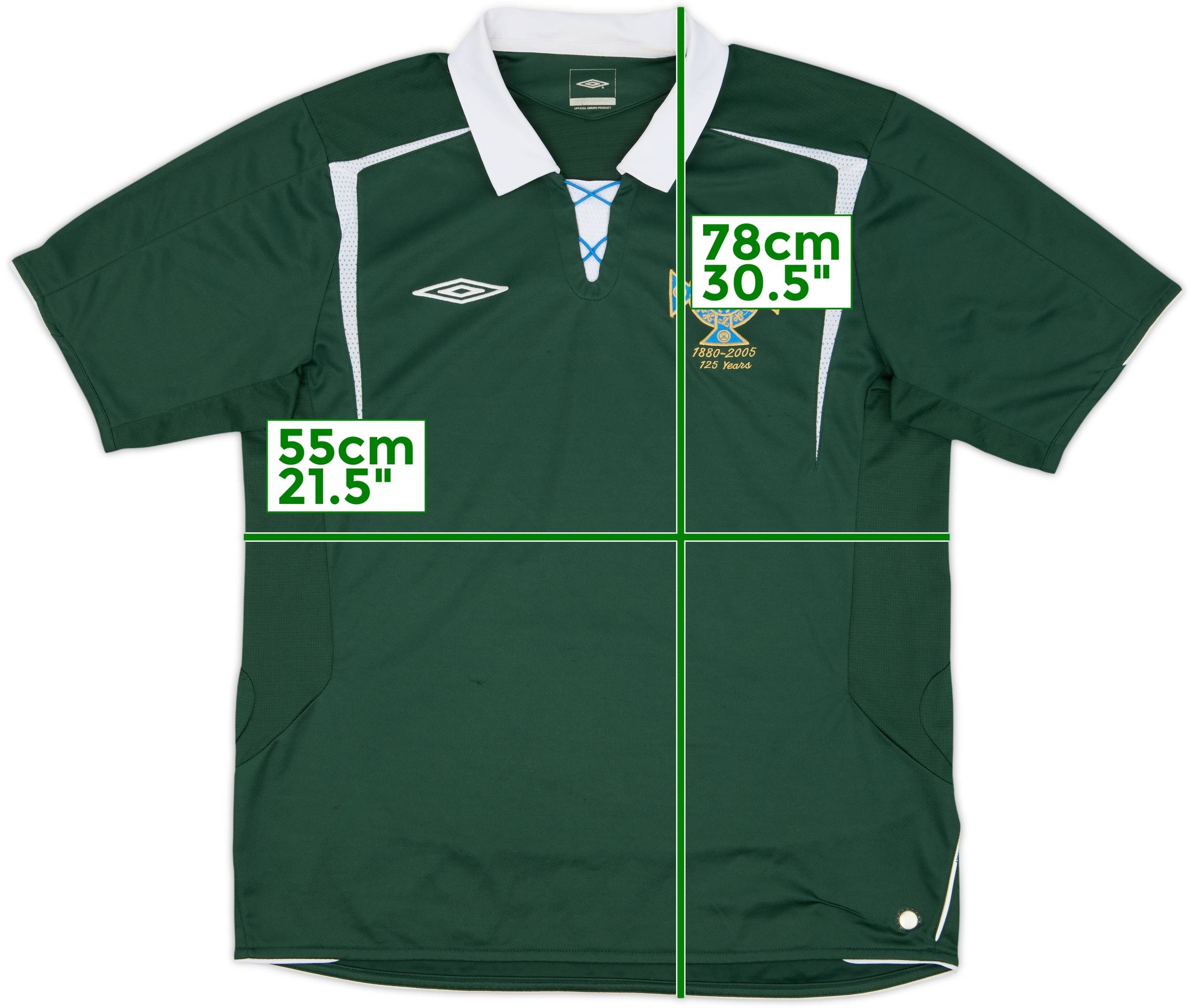 2005 Northern Ireland '125 Years' Shirt - 8/10 - (XL)