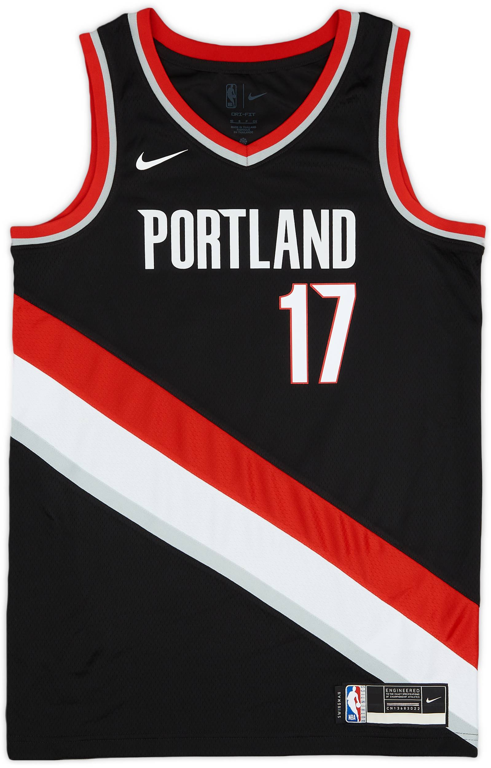 Trail blazers alternate jersey top