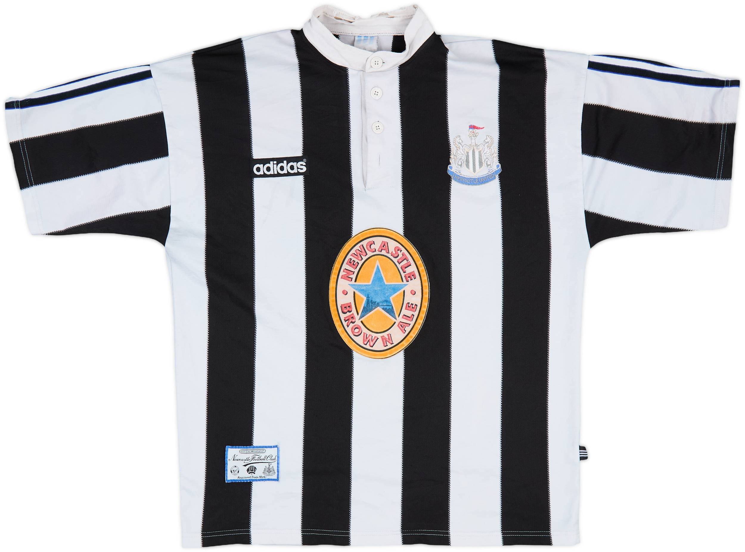 1995-97 Newcastle Home Shirt - 5/10 - (M)