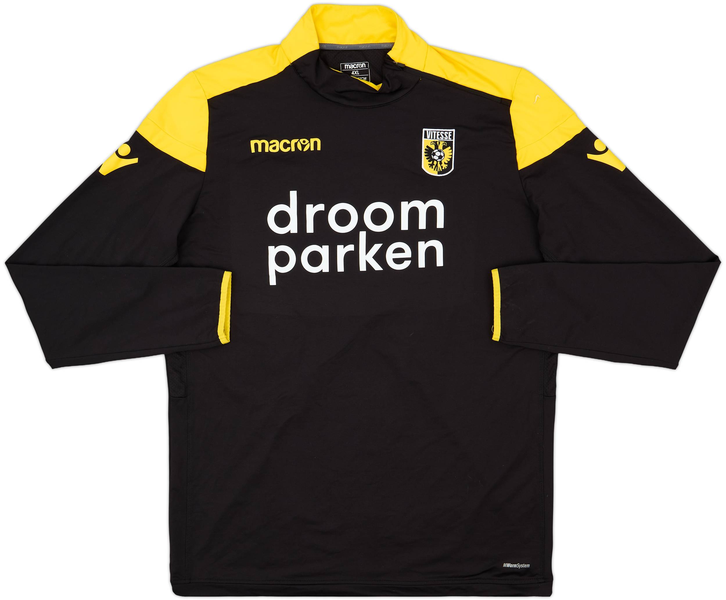 2018-19 Vitesse Macron 1/4 Zip Drill Top - 9/10 - (4XL)