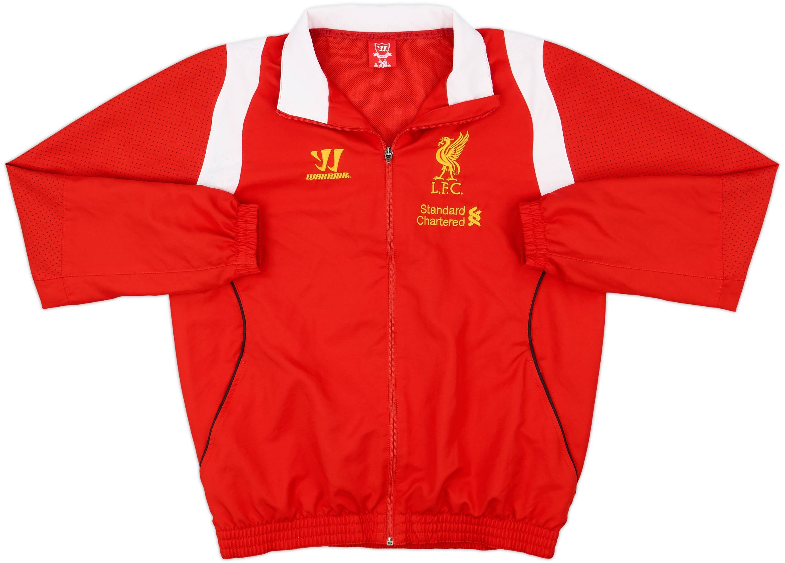 2012-13 Liverpool Warrior Track Jacket - 8/10 - (M)