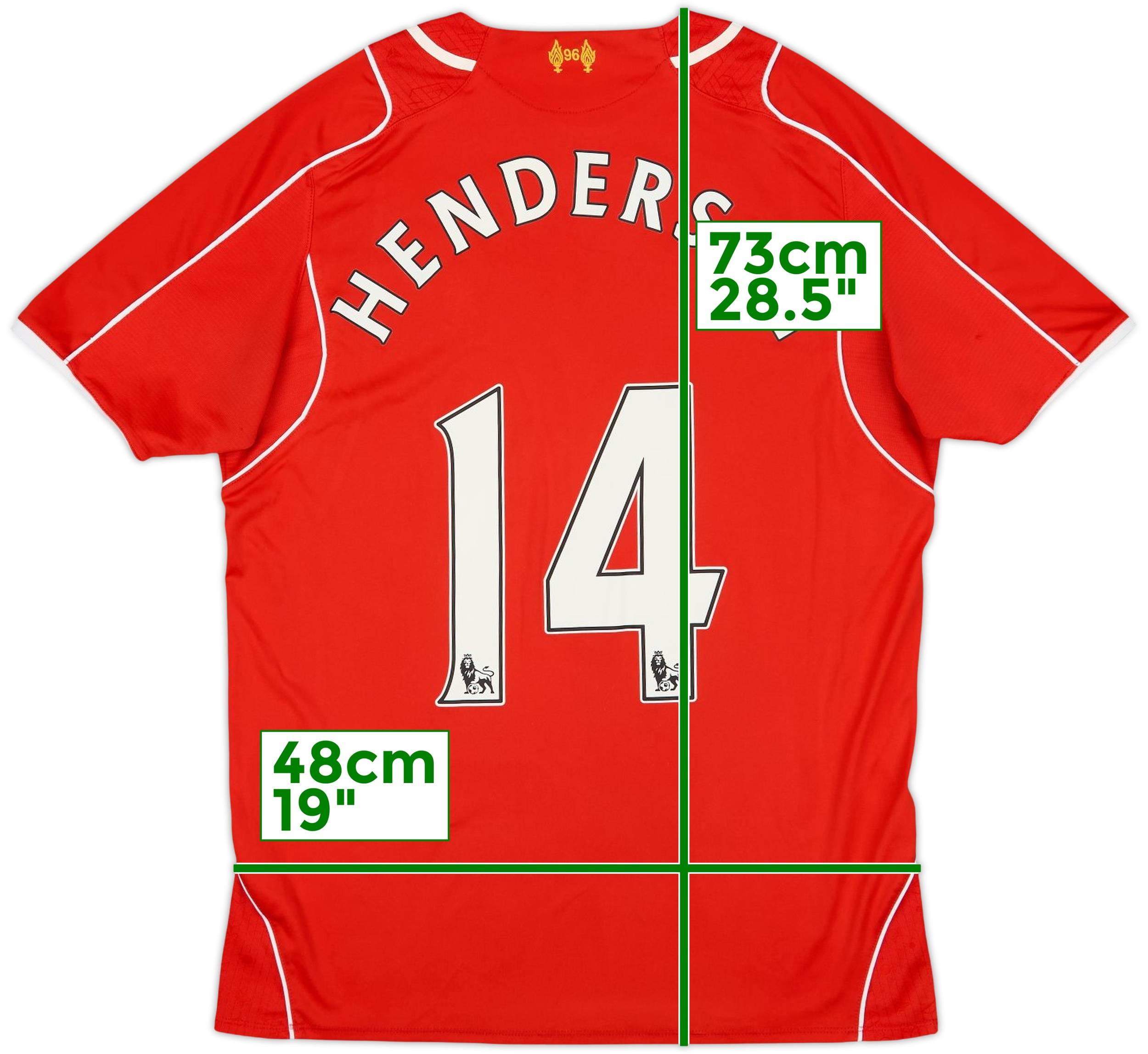 リバプール HENDERSON 14 シャツ リバプール HENDERSON 14 シャツ