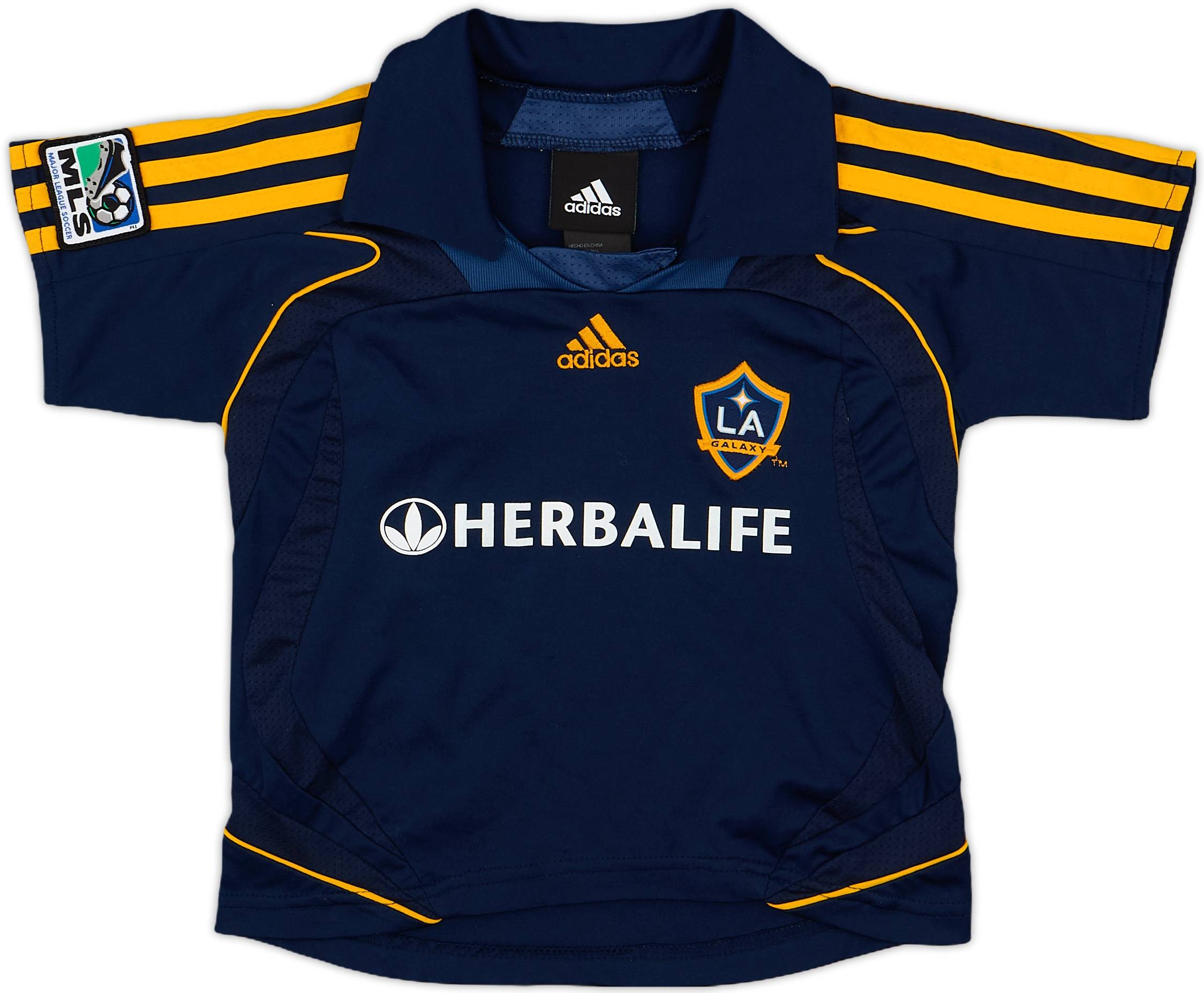 ベッカム　LAギャラクシー　2007年　アウェイユニフォーム 2007-08 LA Galaxy Away Shirt Beckham #23 - 9/10 - (3-4 Years)
