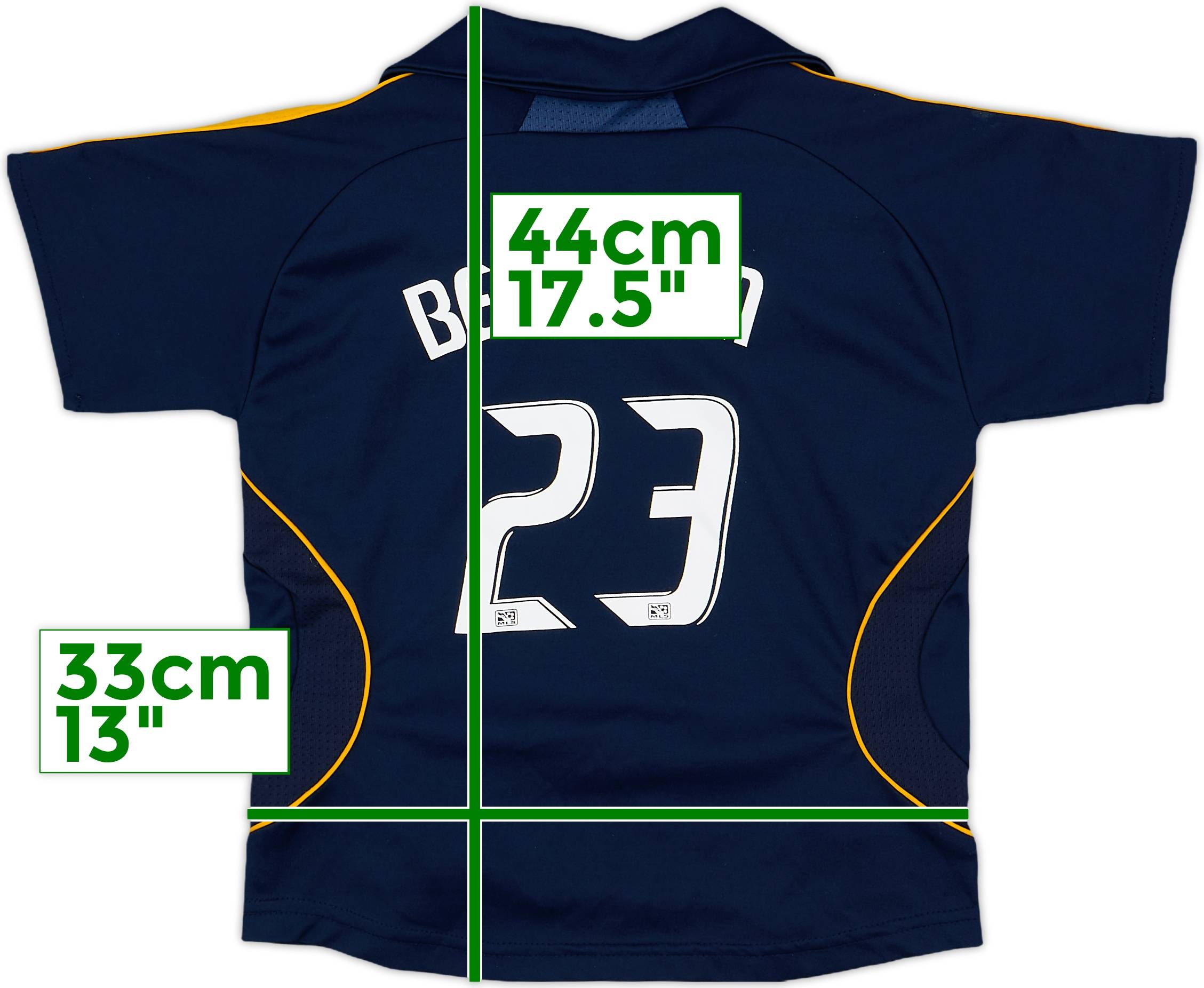 ベッカム LAギャラクシー 2007年 アウェイユニフォーム 2007-08 LA