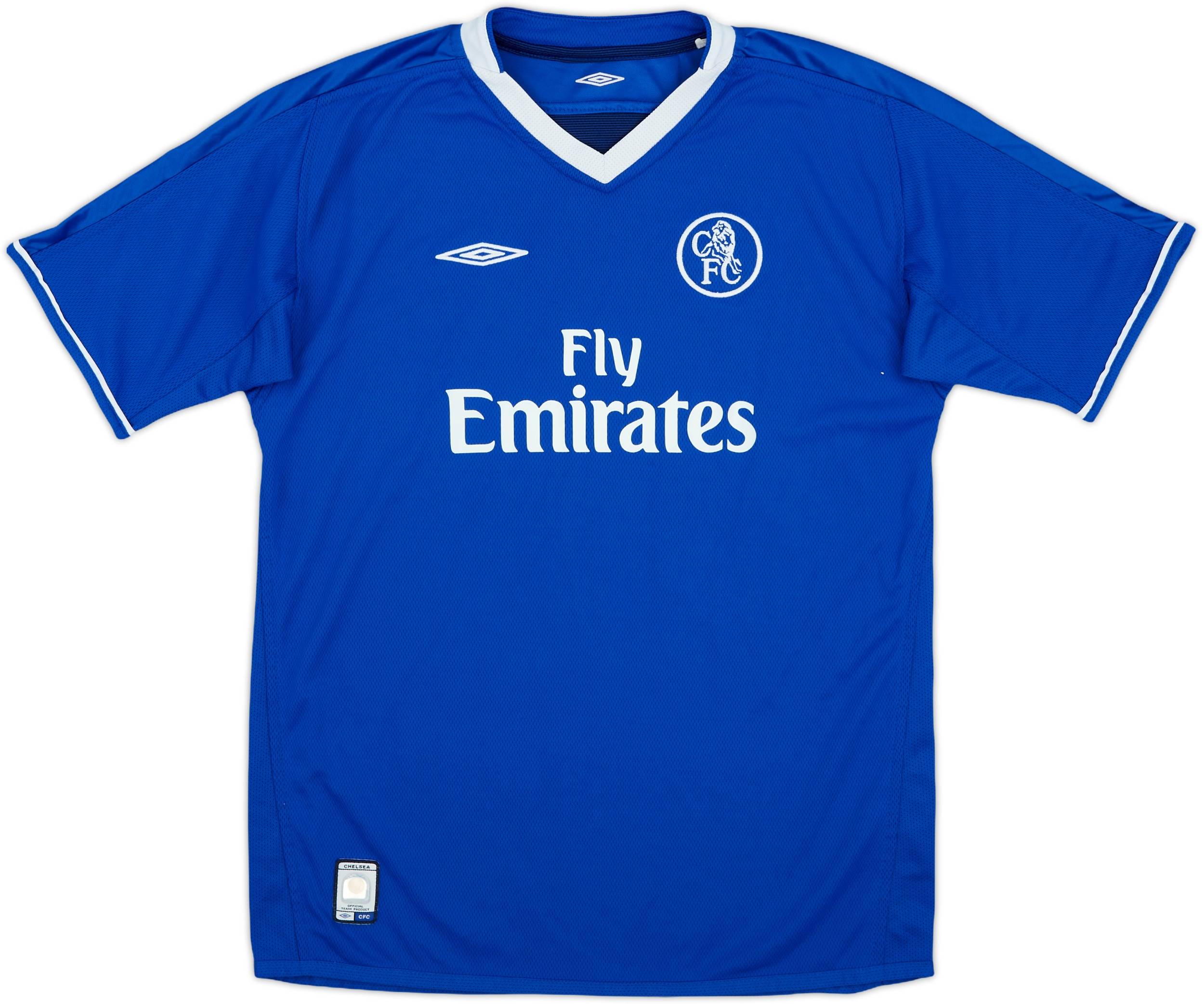 2003-05 Chelsea Home Shirt - 8/10 - (XL.Boys)