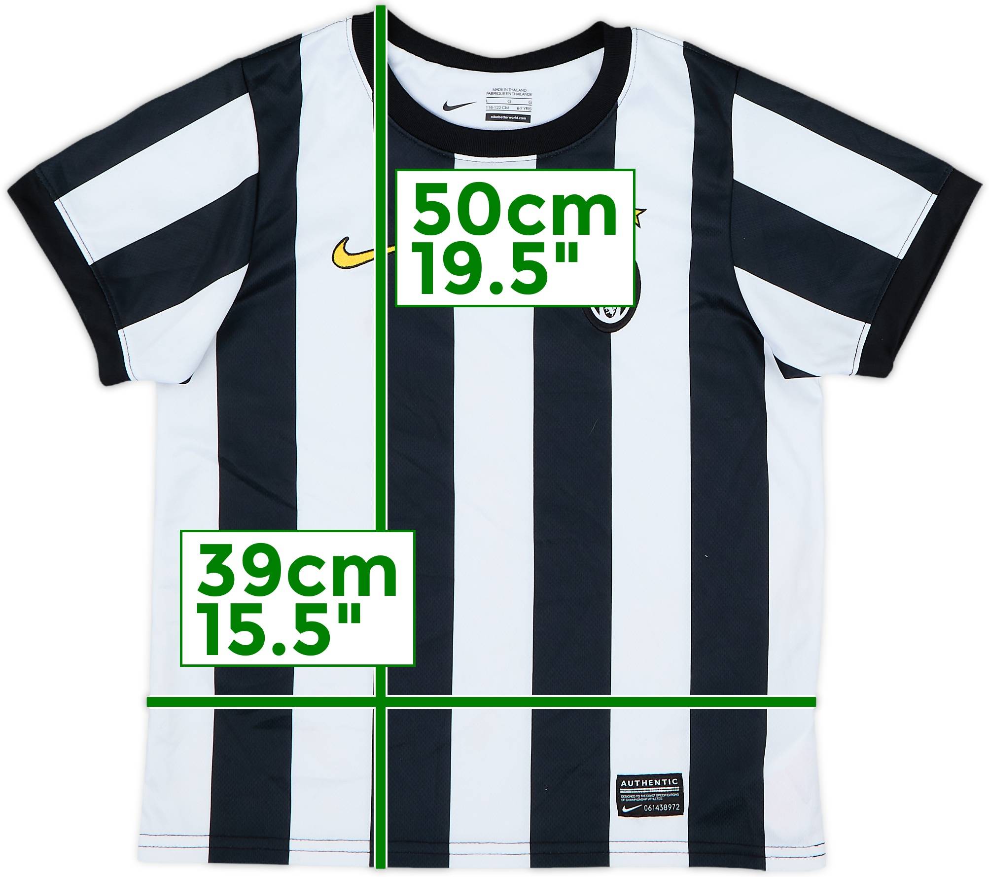 2012-13 Juventus Home Shirt - 10/10 - (6-7 Years)