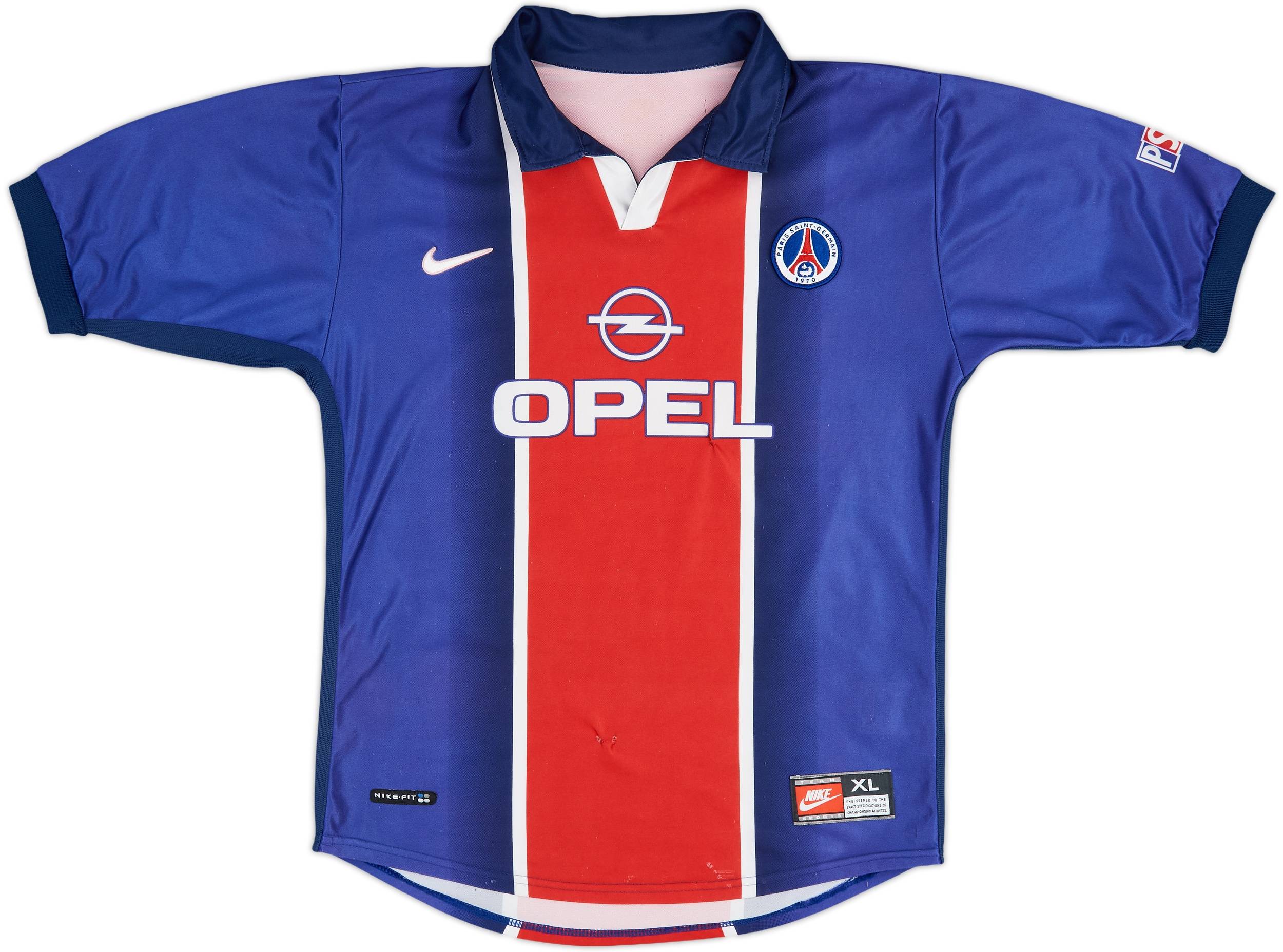 1998-99 Paris Saint-Germain Home Shirt - 4/10 - (L)
