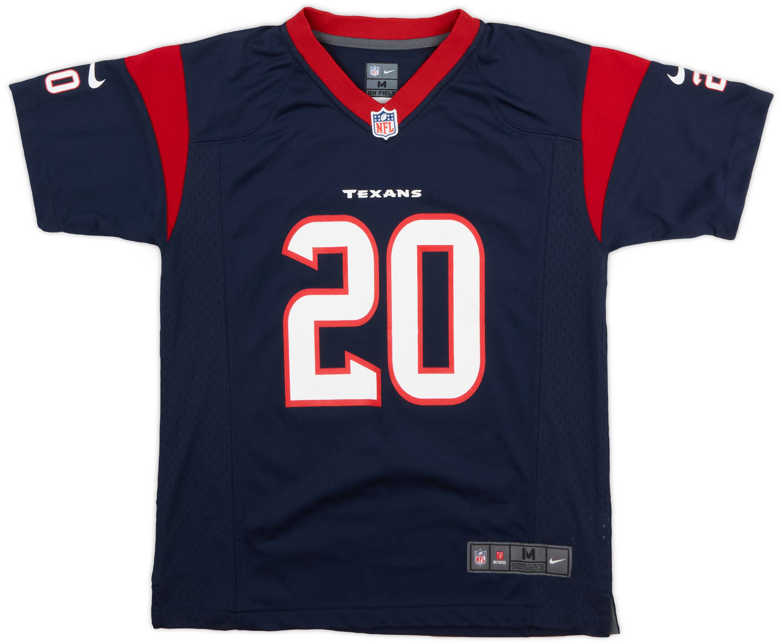 2013 Houston Texans Reed 20 Nike Game Home Jersey Very Good M.Kids