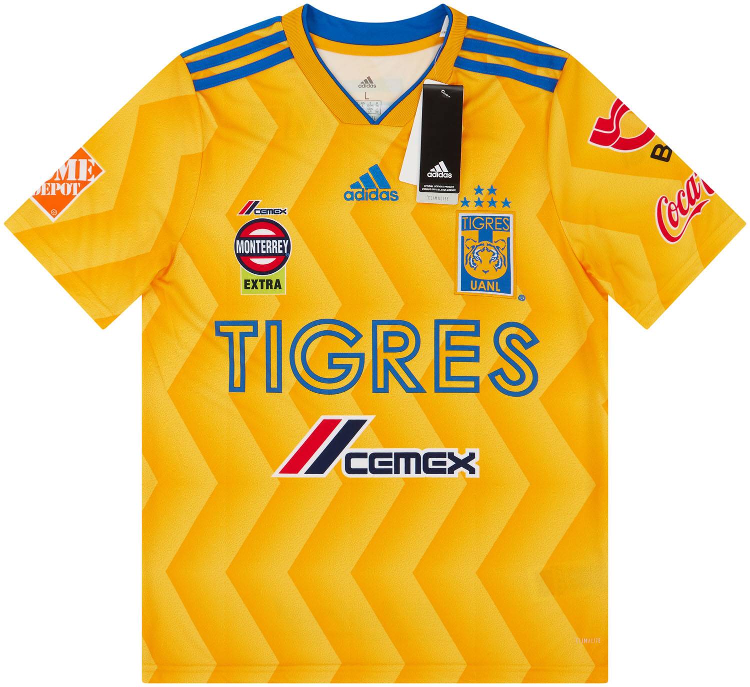 2018-19 Tigres UANL Home Shirt - NEW - (KIDS)