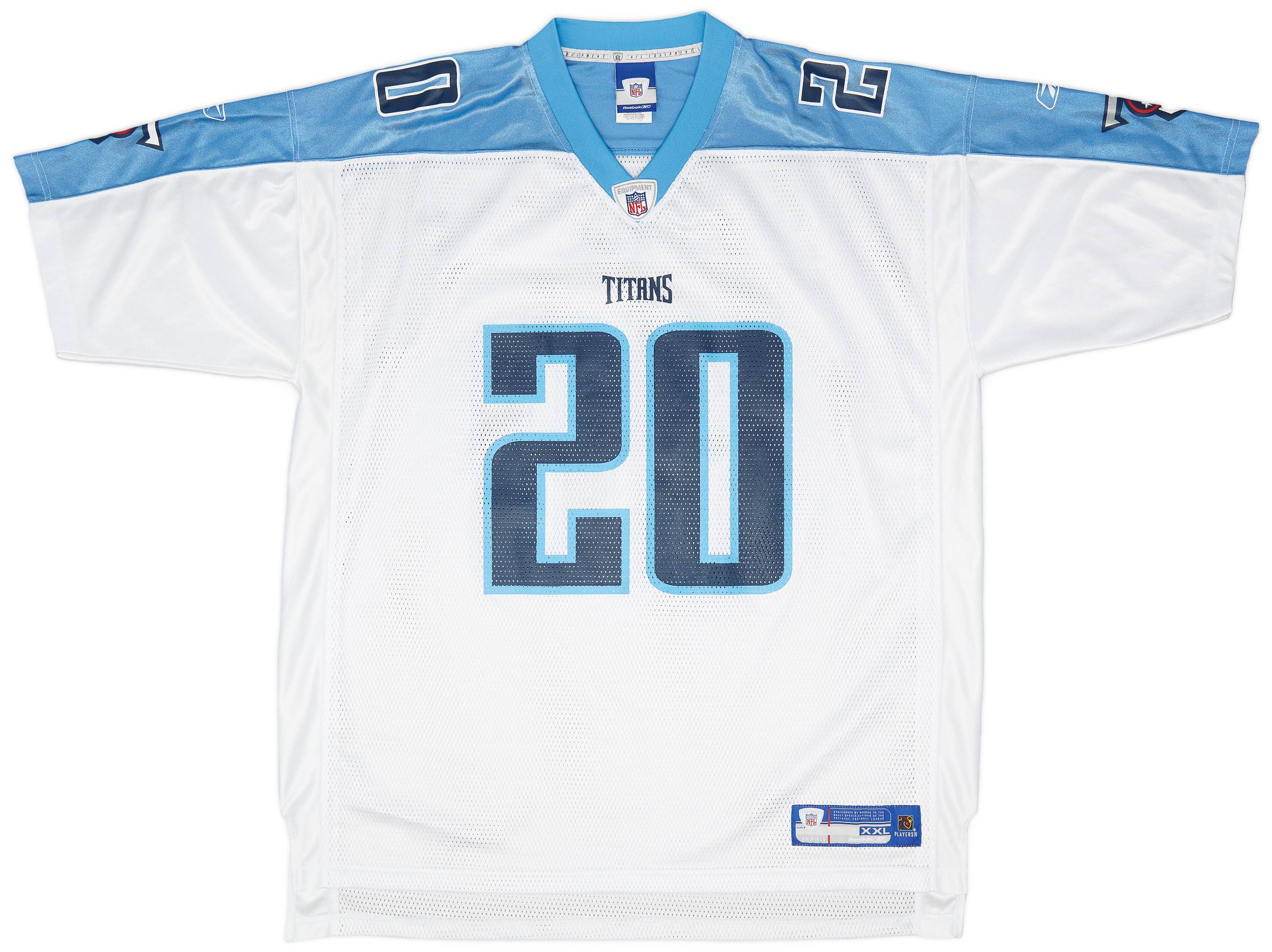 2005-06 Tennessee Titans Henry #20 Reebok On Field Away Jersey (Excellent) XXL