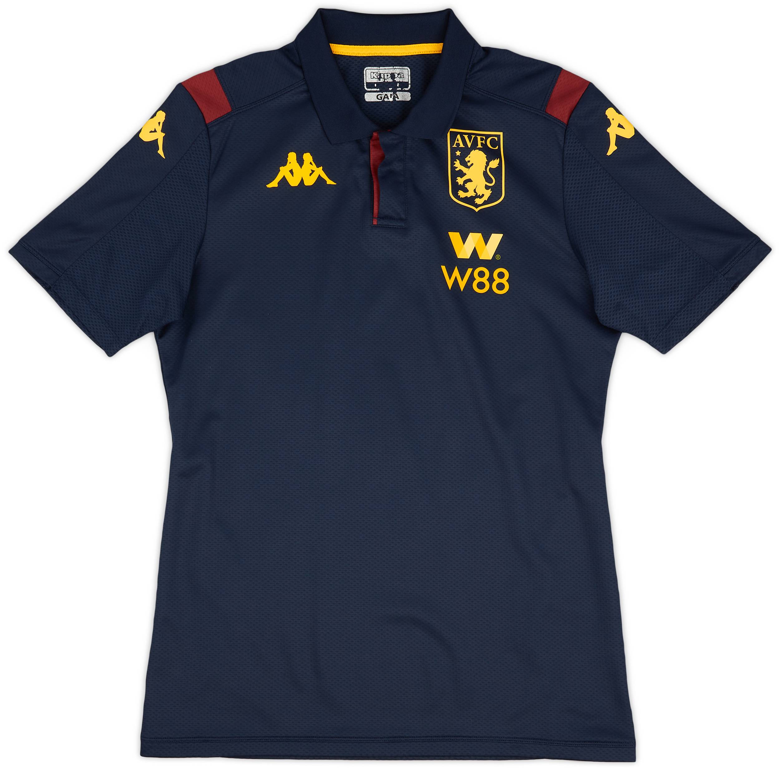 2019 20 Aston Villa Kappa Training Polo Shirt 9 10 L