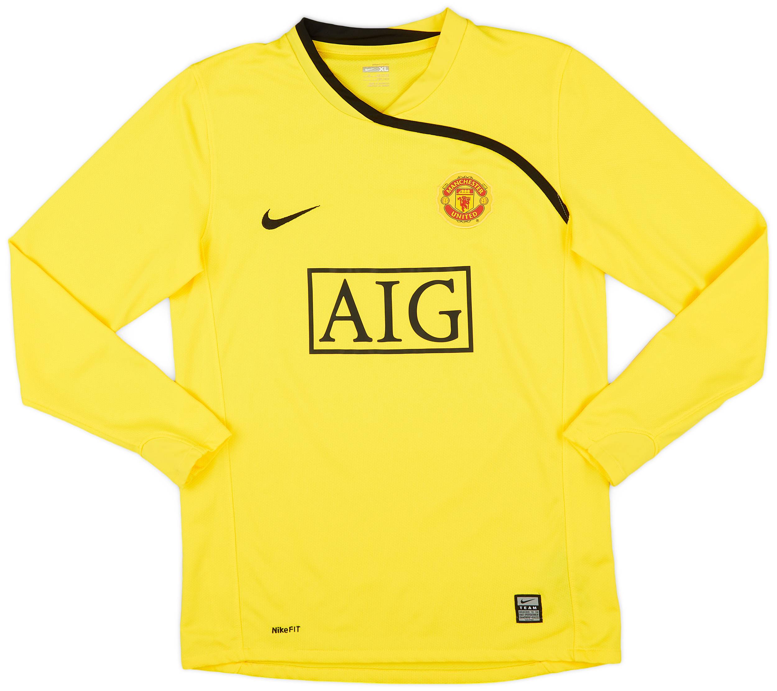 2008 09 Manchester United GK Shirt 9 10 XL.Boys