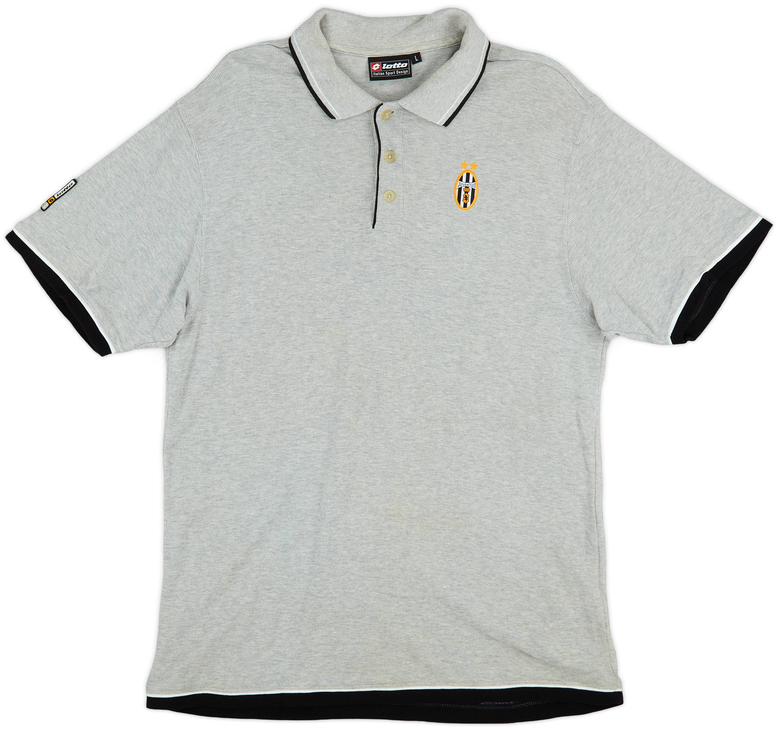 2001-02 Juventus Lotto Polo Shirt - 9/10 - (L)