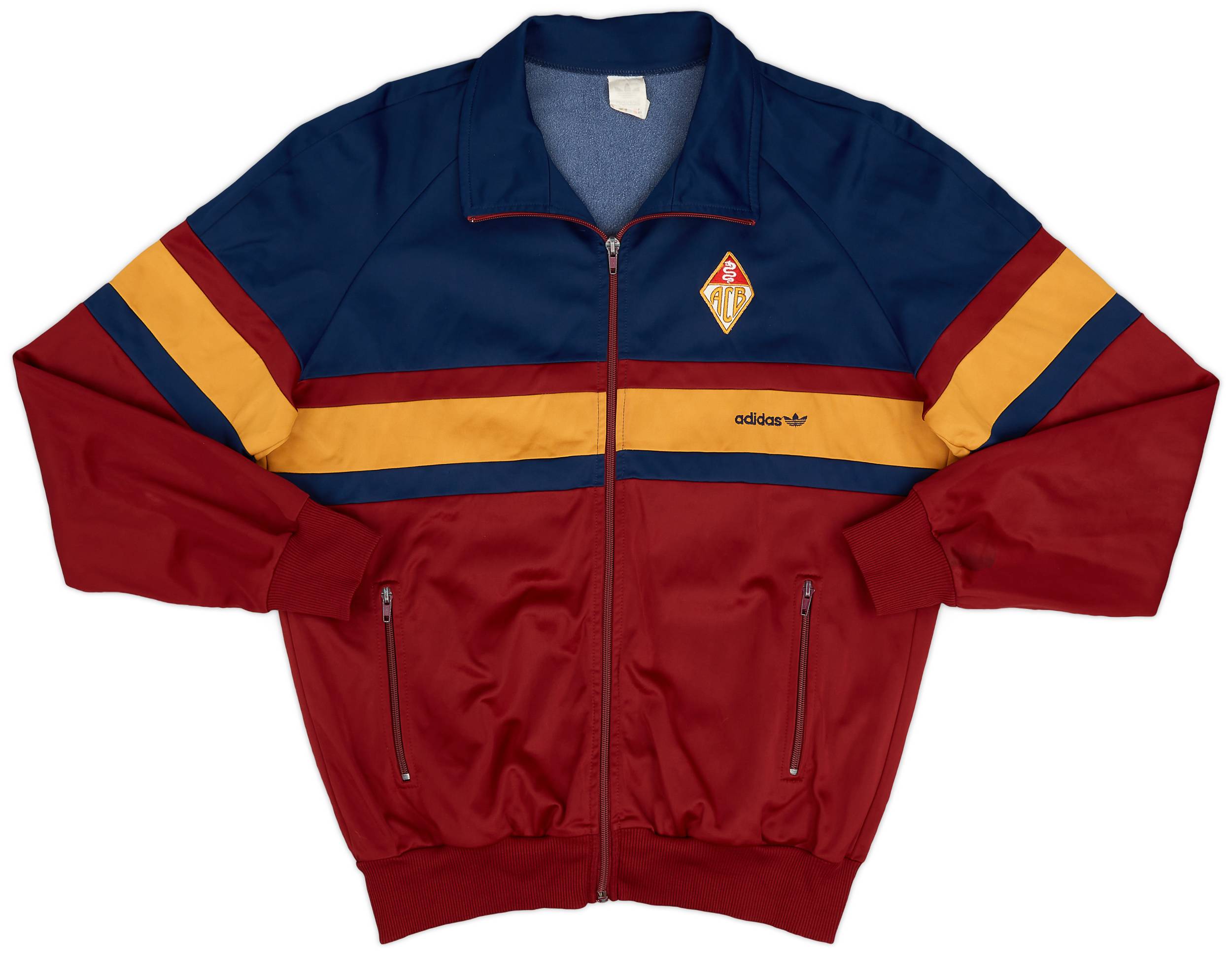 1990s AC Bellinzona adidas Track Jacket 8 10 M