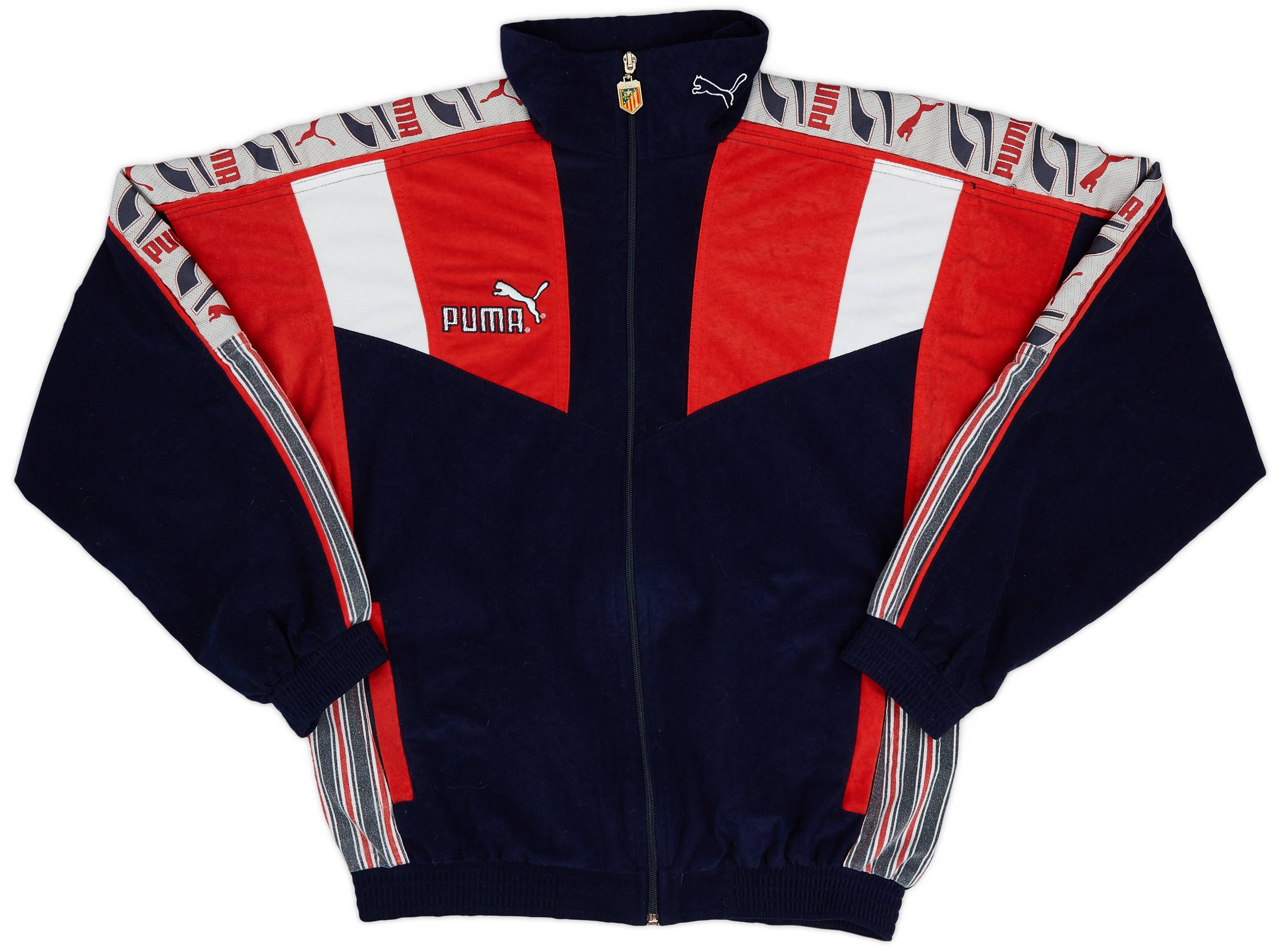 1994-96 Atletico Madrid Puma Track Jacket - 9/10 - (M)