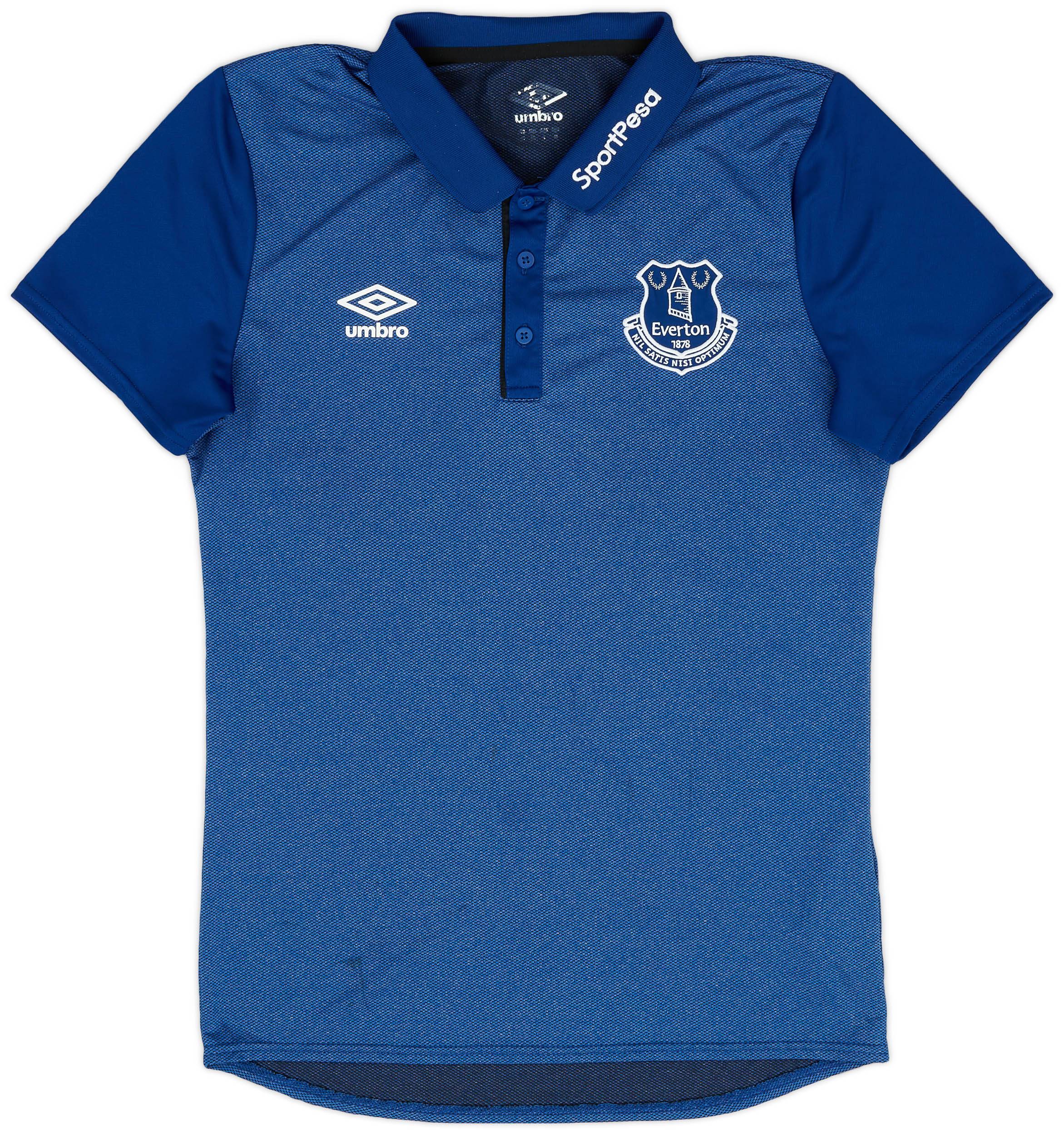 2018-19 Everton Umbro Polo Shirt - 6/10 - (M)