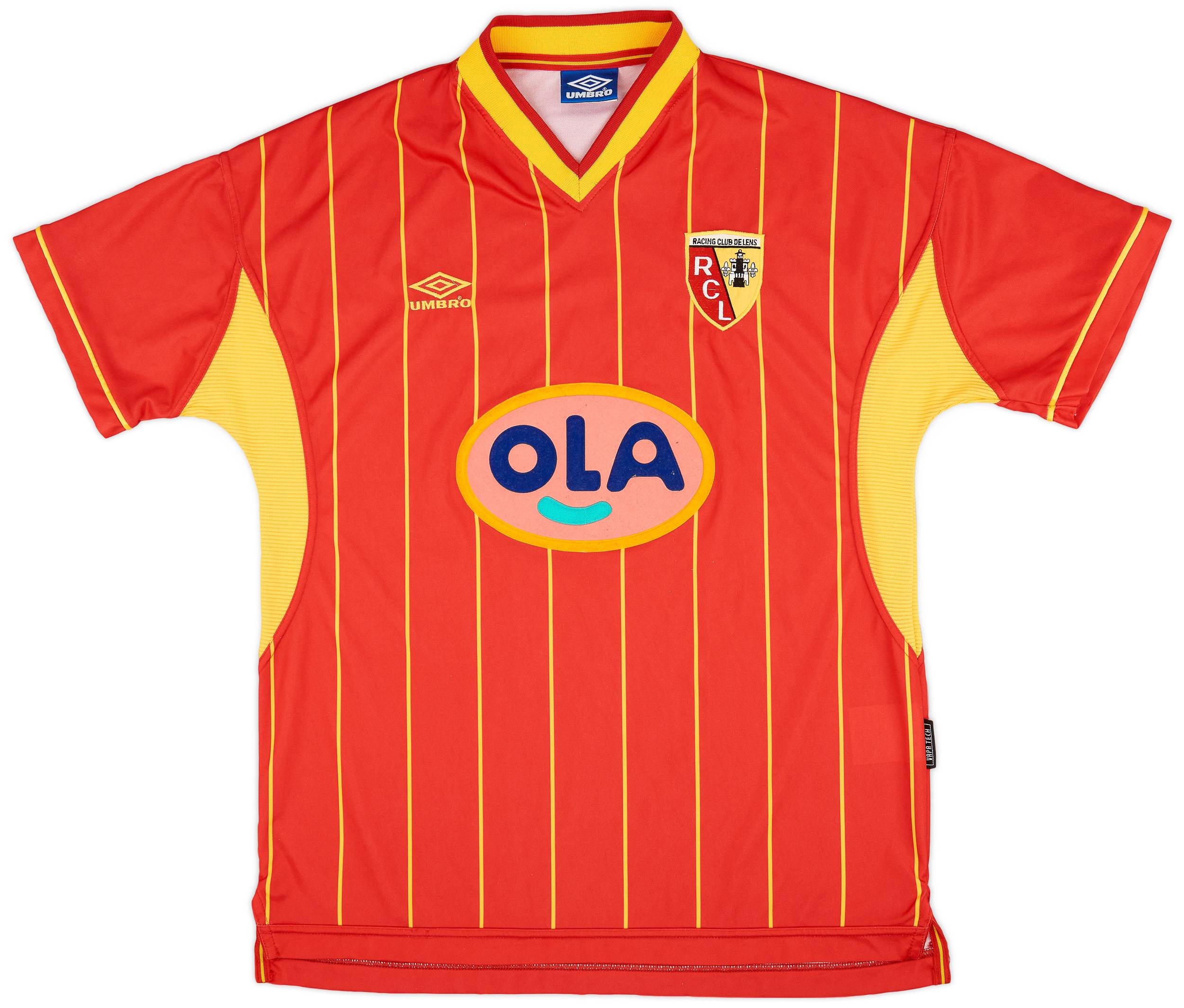 1999-00 Lens Home Shirt - 9/10 - (XL)