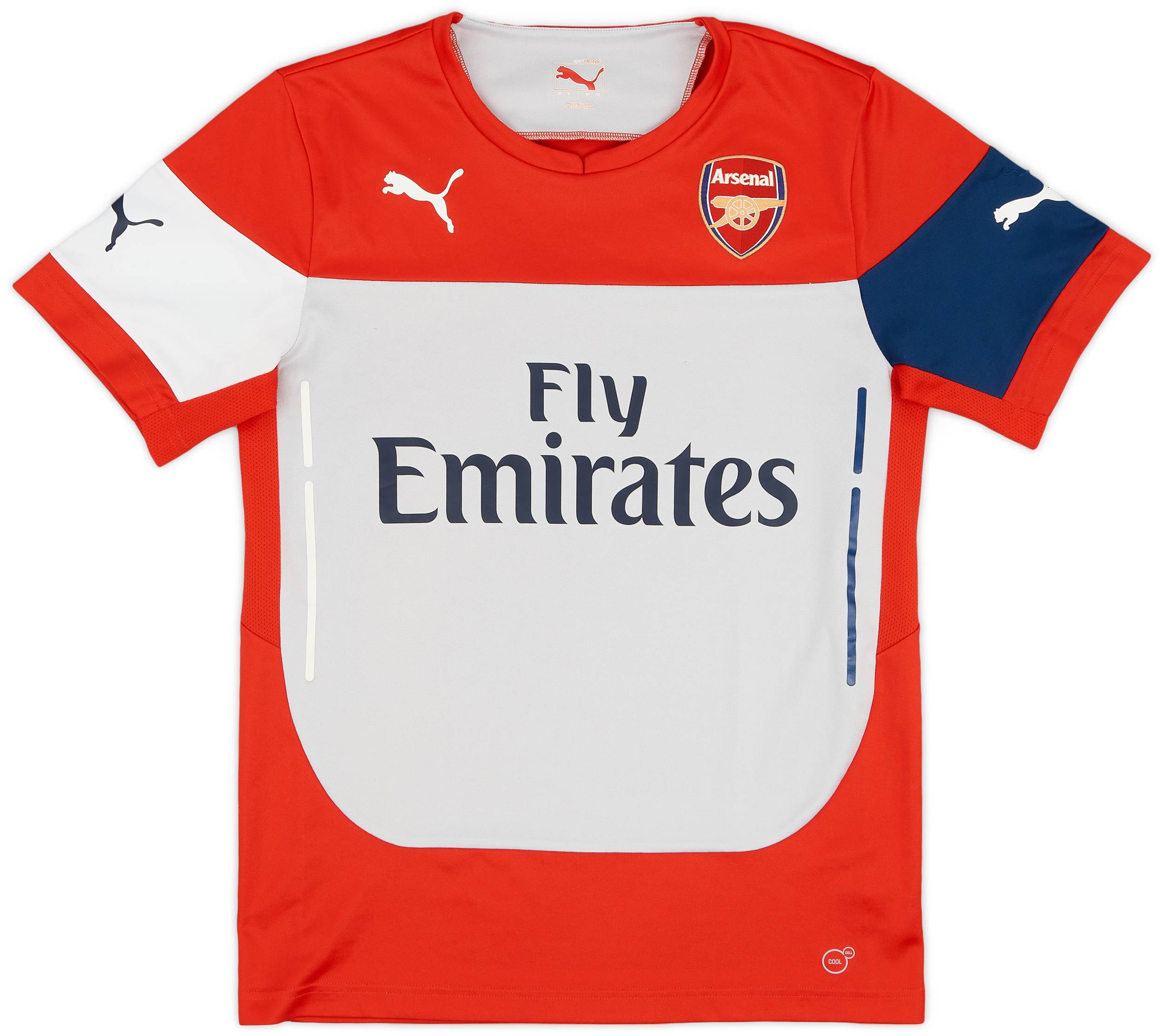 2014 15 Arsenal Puma Training Shirt 8 10 S