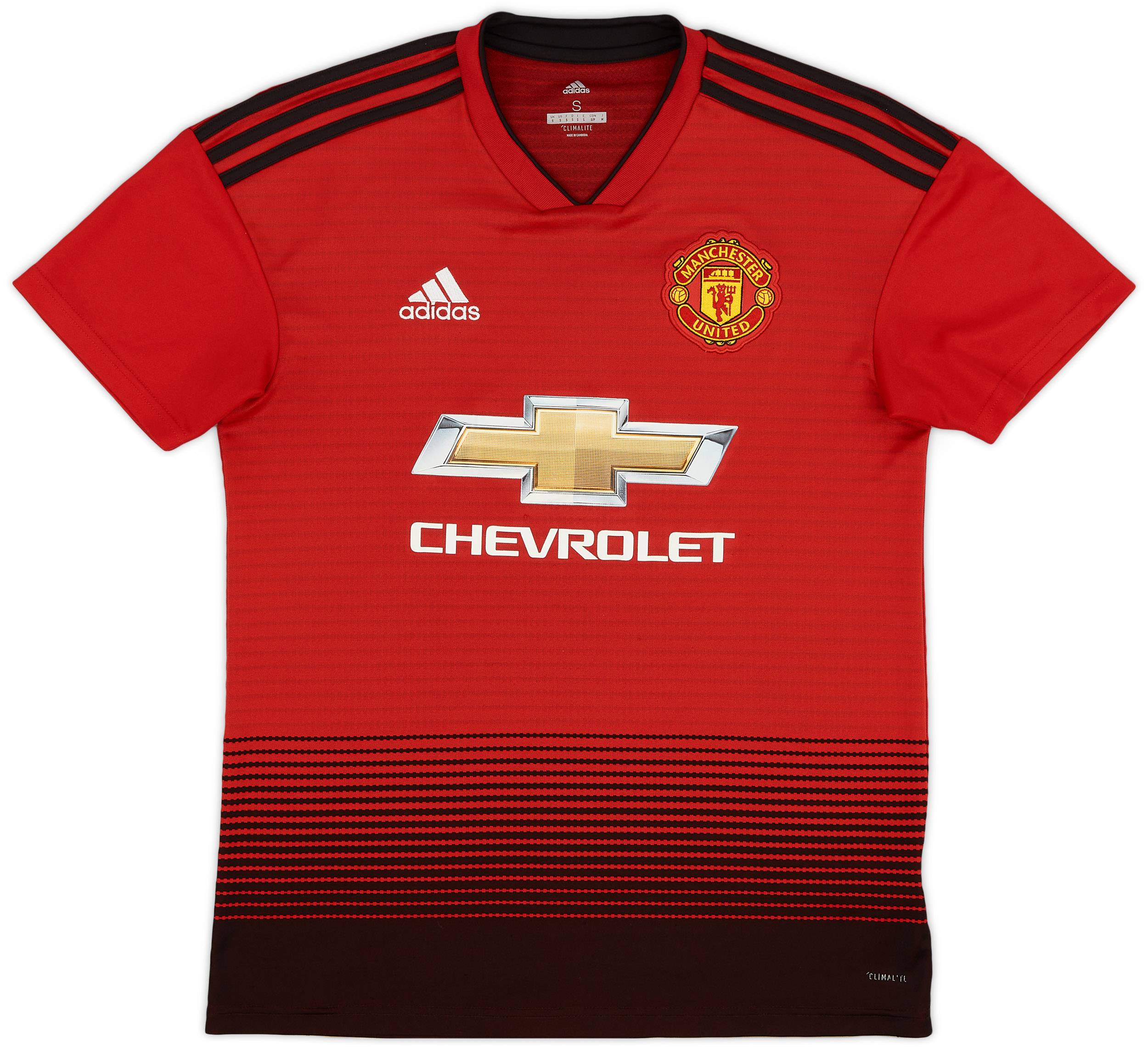 2018-19 Manchester United Home Shirt - 7/10 - (S)