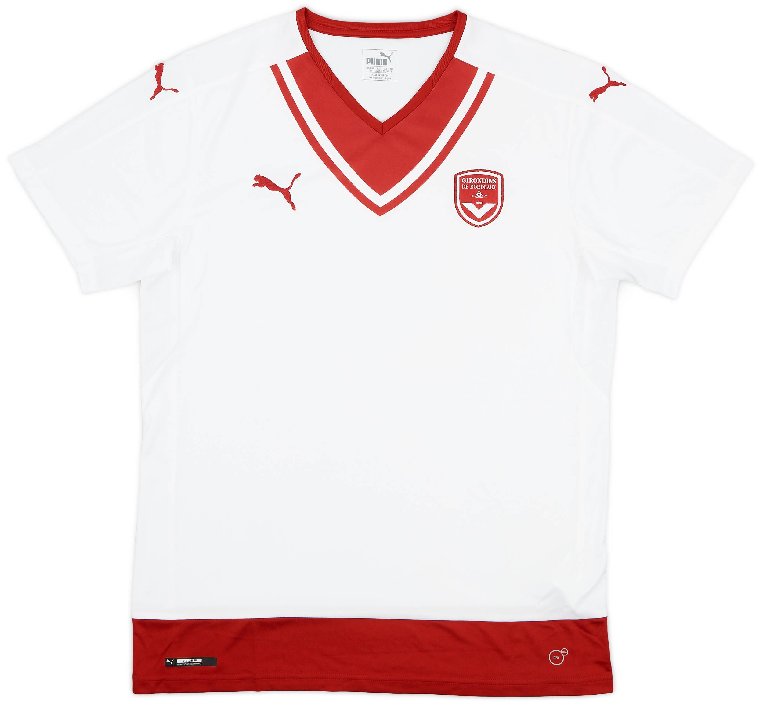 2016-17 Bordeaux Away Shirt - 9/10 - (L)