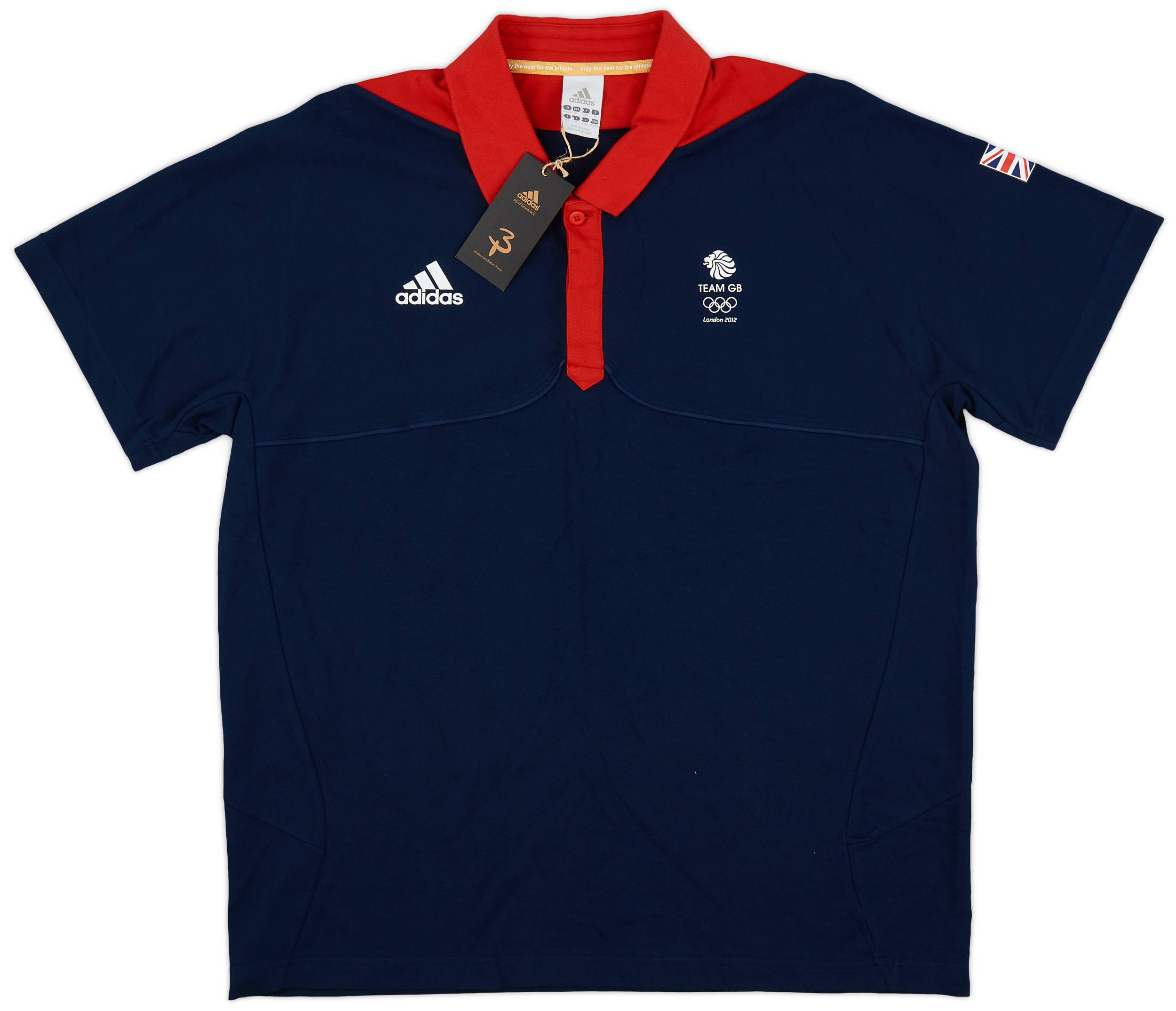 2012 Team GB Olympic adidas Polo Shirt XL XXL