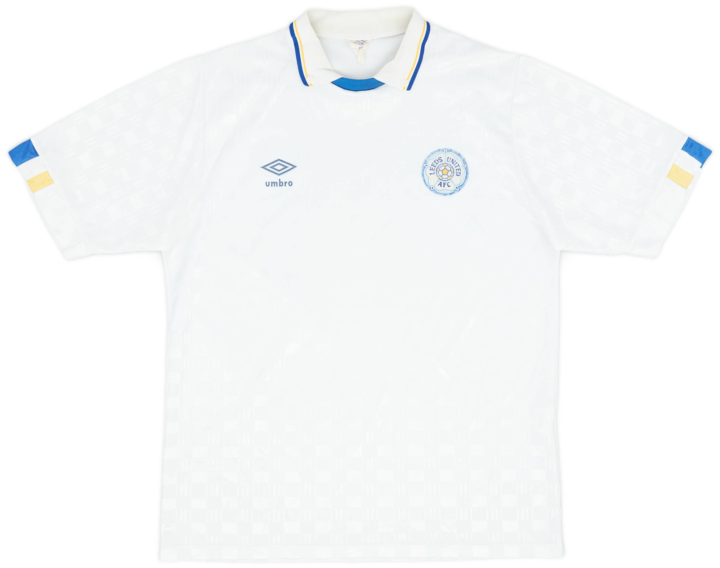 1988-90 Leeds United Home Shirt - 7/10 - (L)