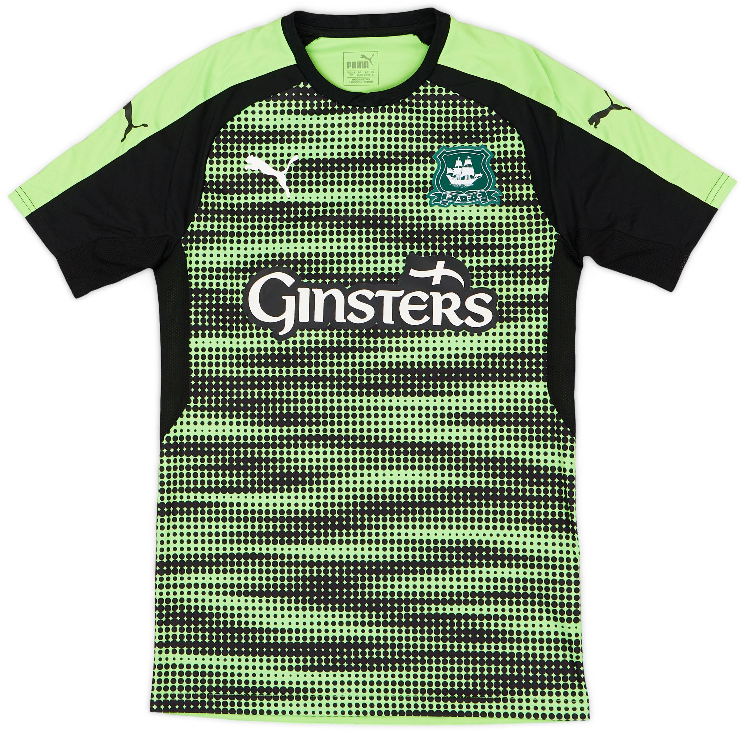 2017-18 Plymouth Away Shirt - 9/10 - (S)