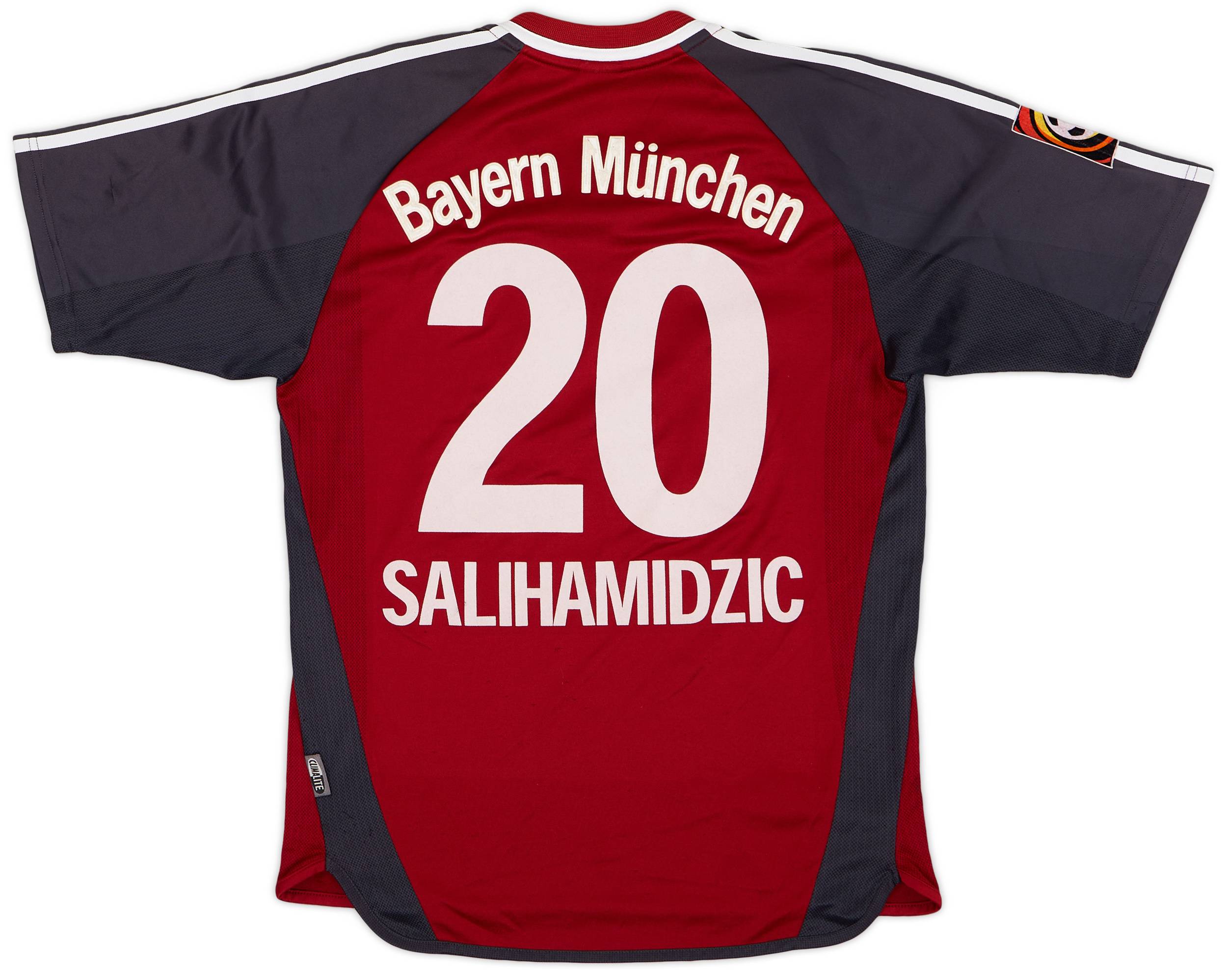 2001-02 Bayern Munich Home Shirt Salihamidzic #20 - 6/10 - (S)