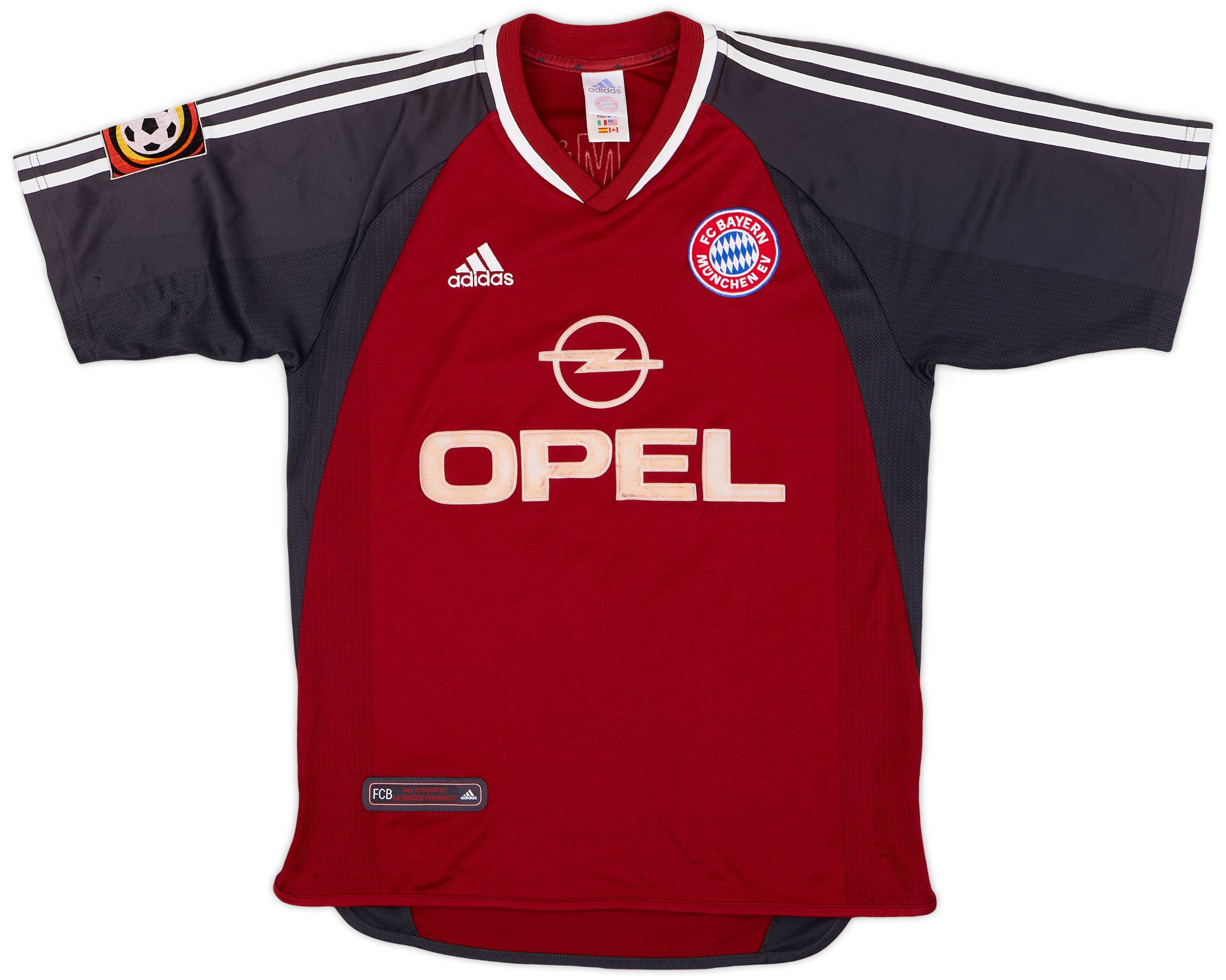 2001-02 Bayern Munich Home Shirt Salihamidzic #20 - 6/10 - (S)