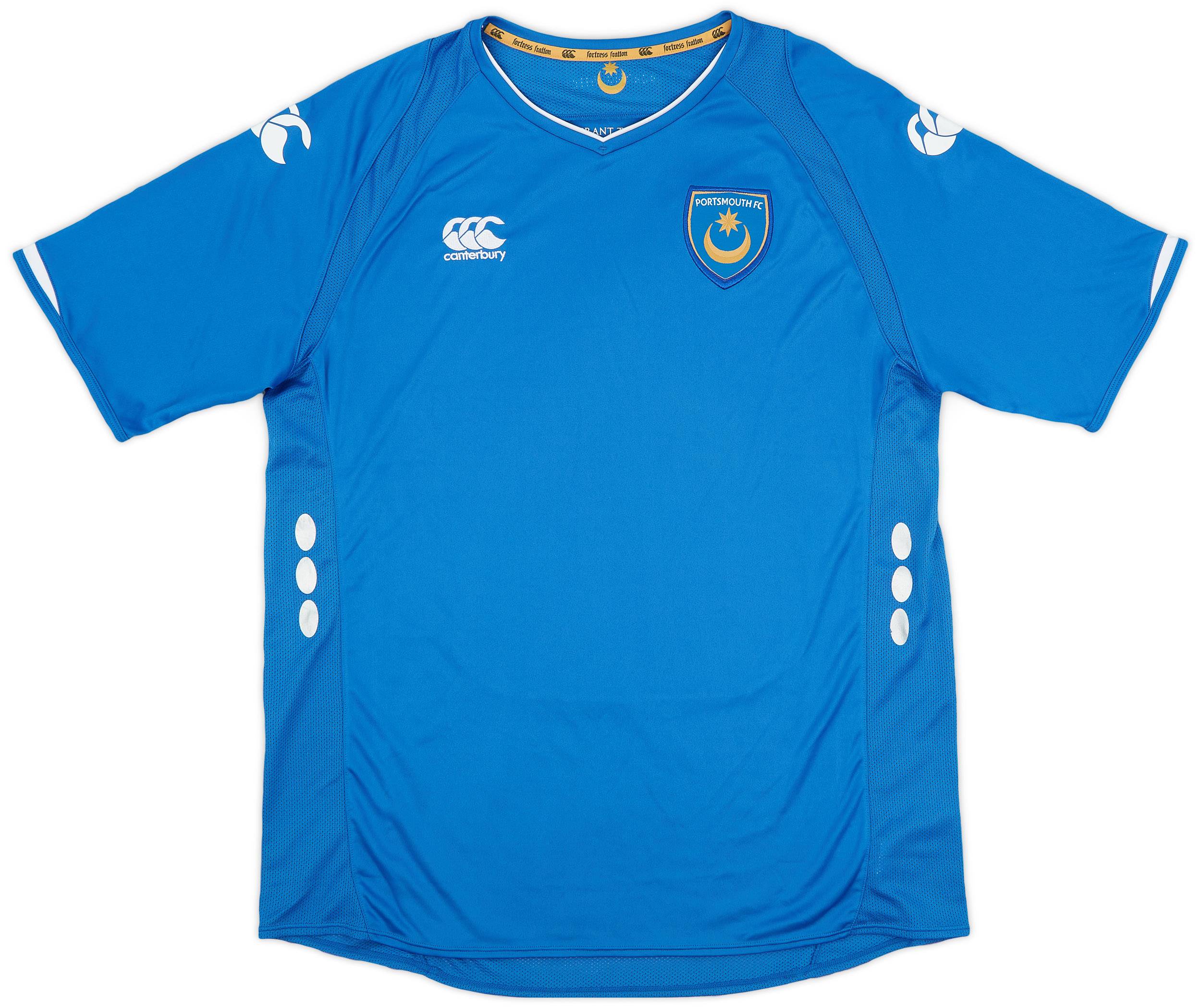 2009-10 Portsmouth Home Shirt - 9/10 - (L)
