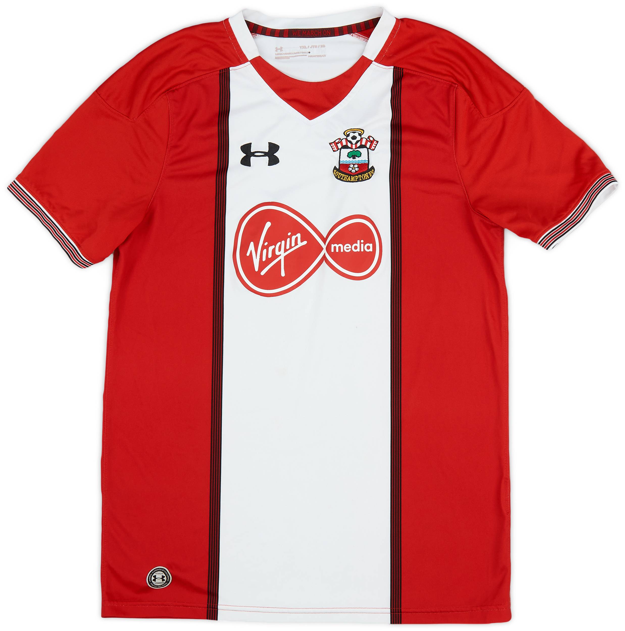 2017-18 Southampton Home Shirt - 6/10 - (XL.Boys)