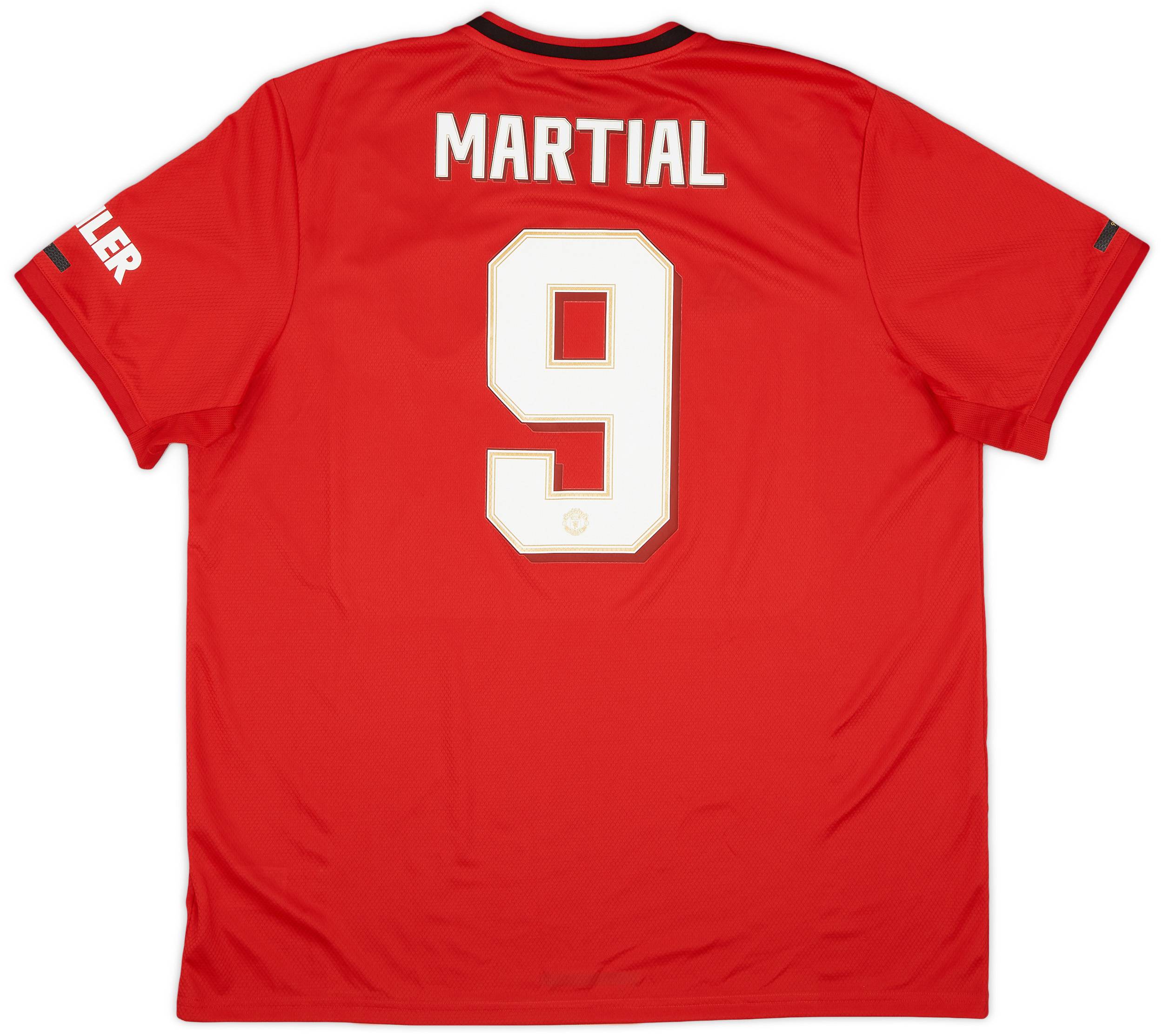 2019 20 Manchester United Home Shirt Martial 9 9 10 XXL