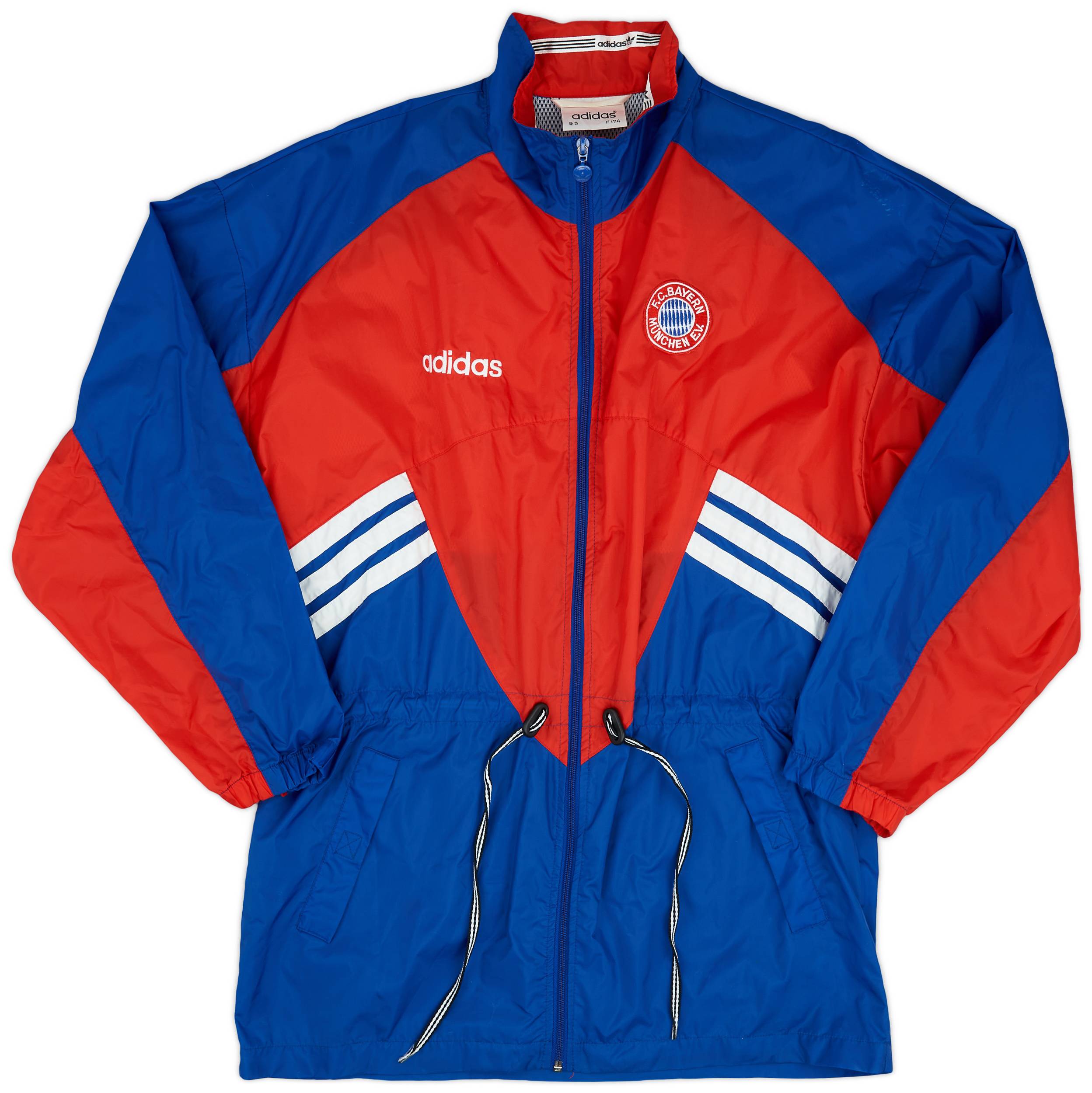 1993-95 Bayern Munich adidas Rain Jacket - 9/10 - (M)