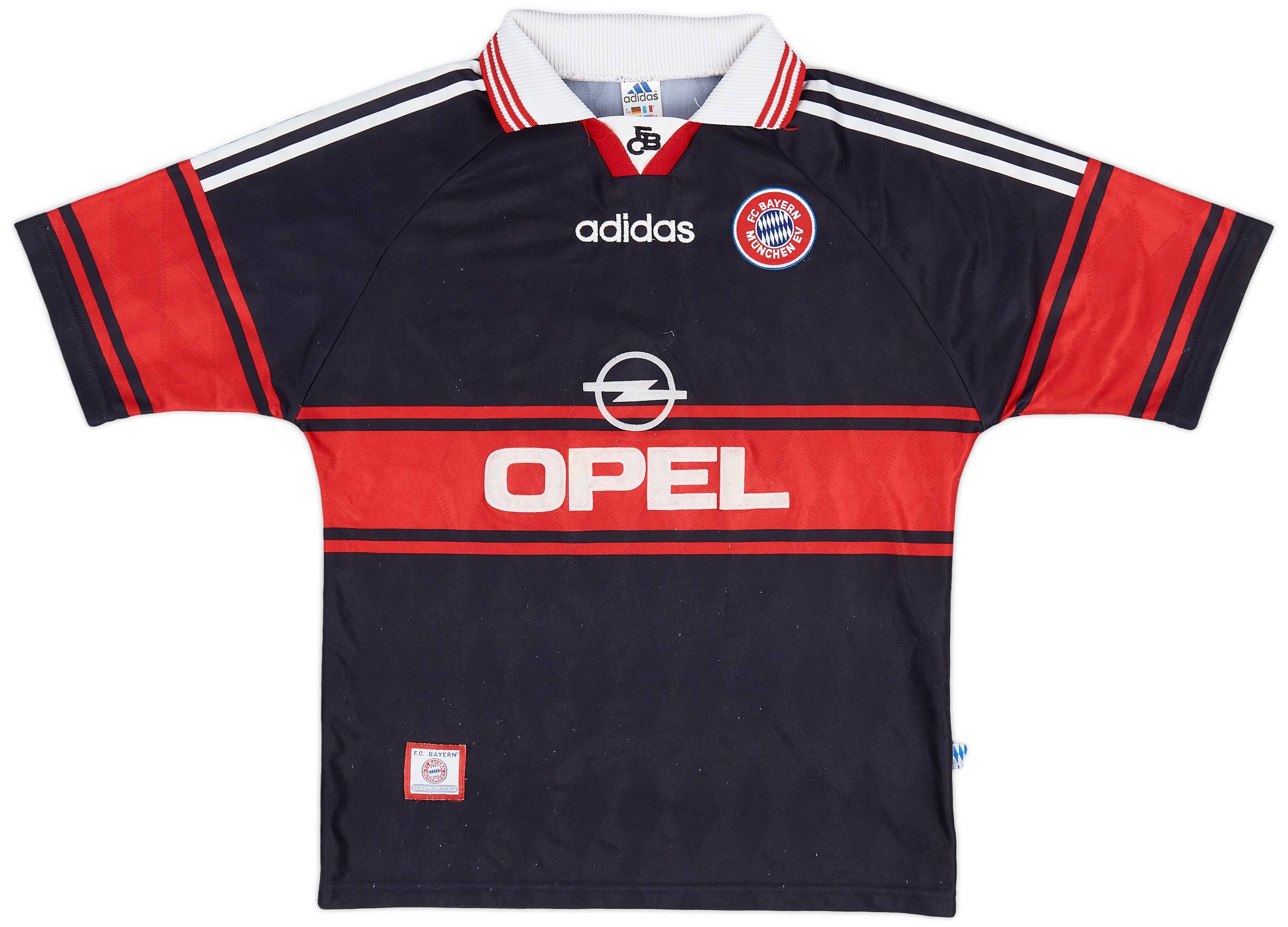 1997-99 Bayern Munich Home Shirt - 7/10 - (XL.Boys)