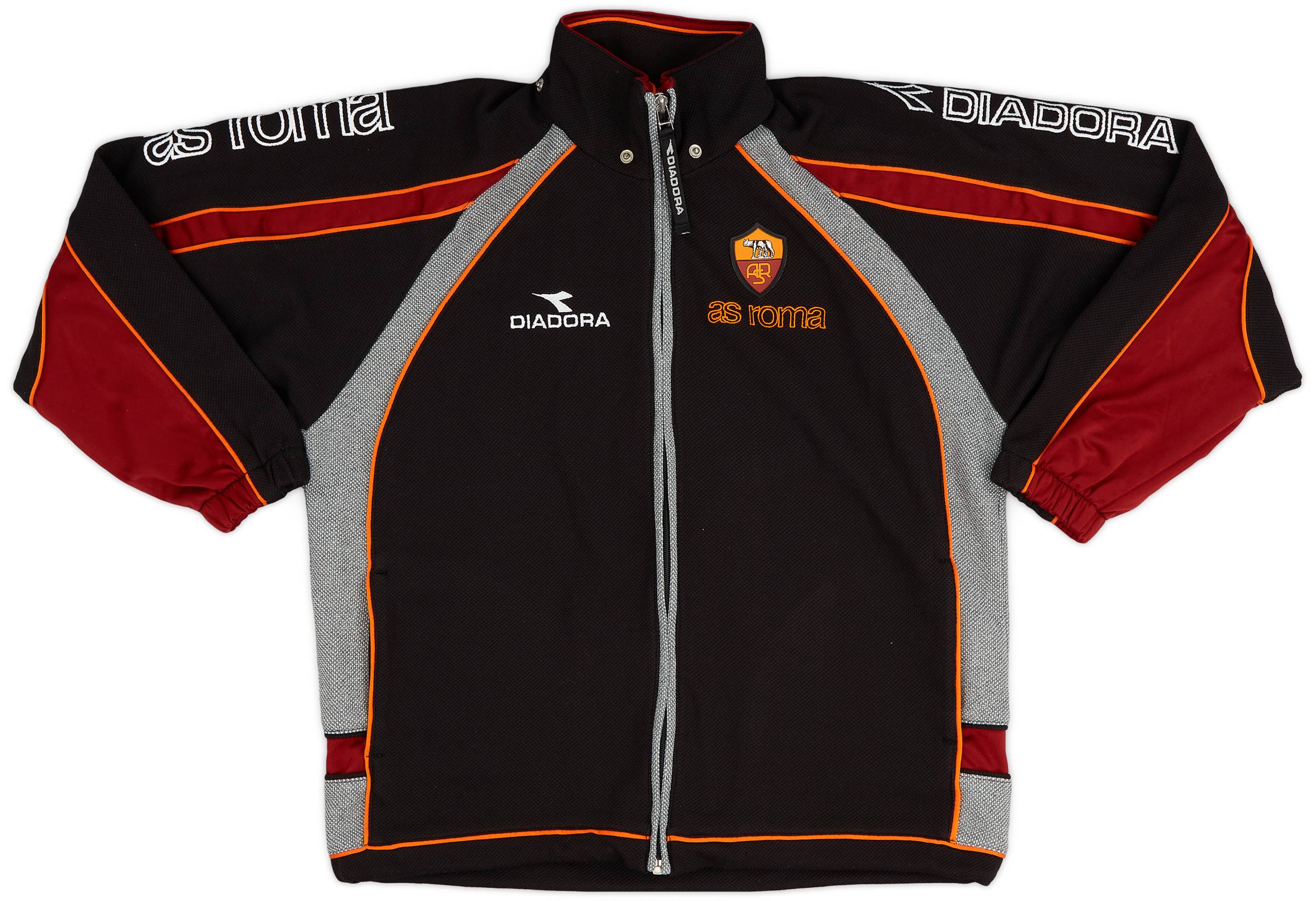 1998-99 Roma Diadora Track Jacket - 9/10 - (M.Boys)
