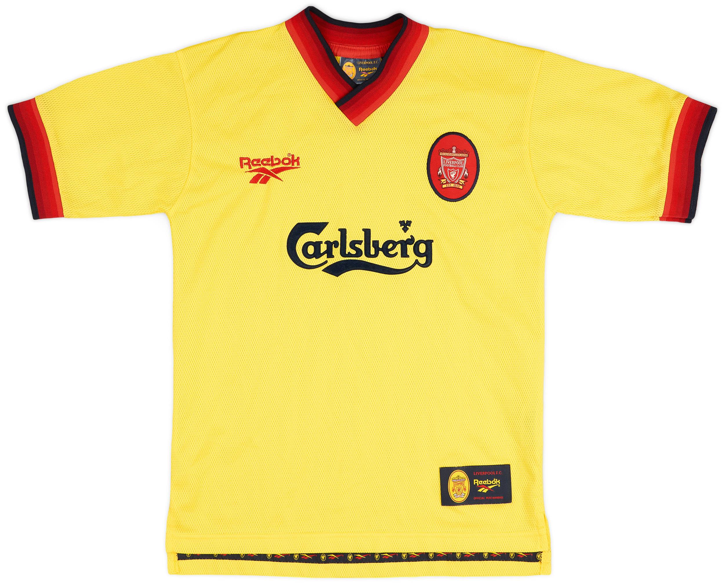 1997-99 Liverpool Away Shirt - 9/10 - (Y)