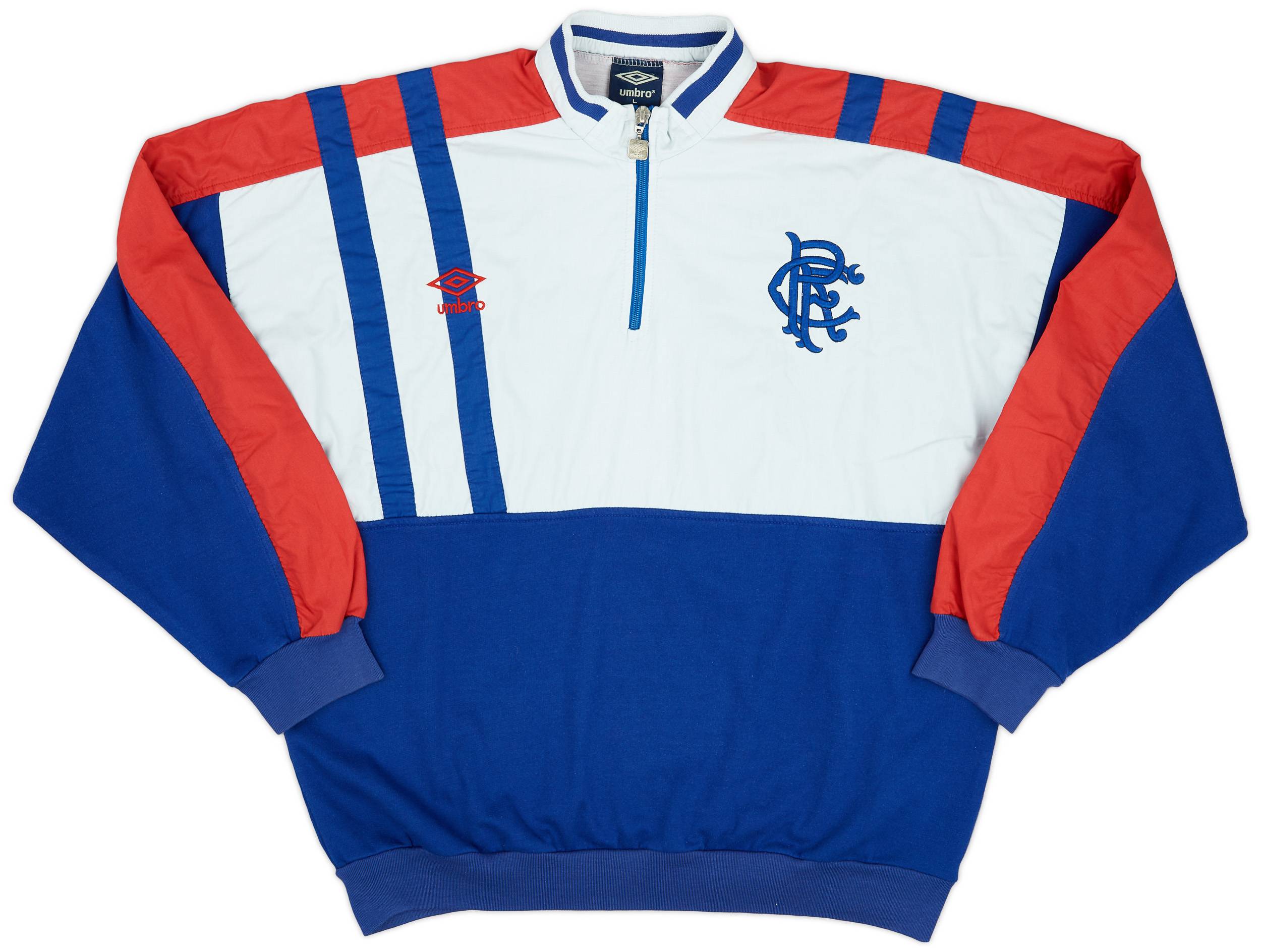 1987 88 Rangers Umbro Track Jacket 9 10 L