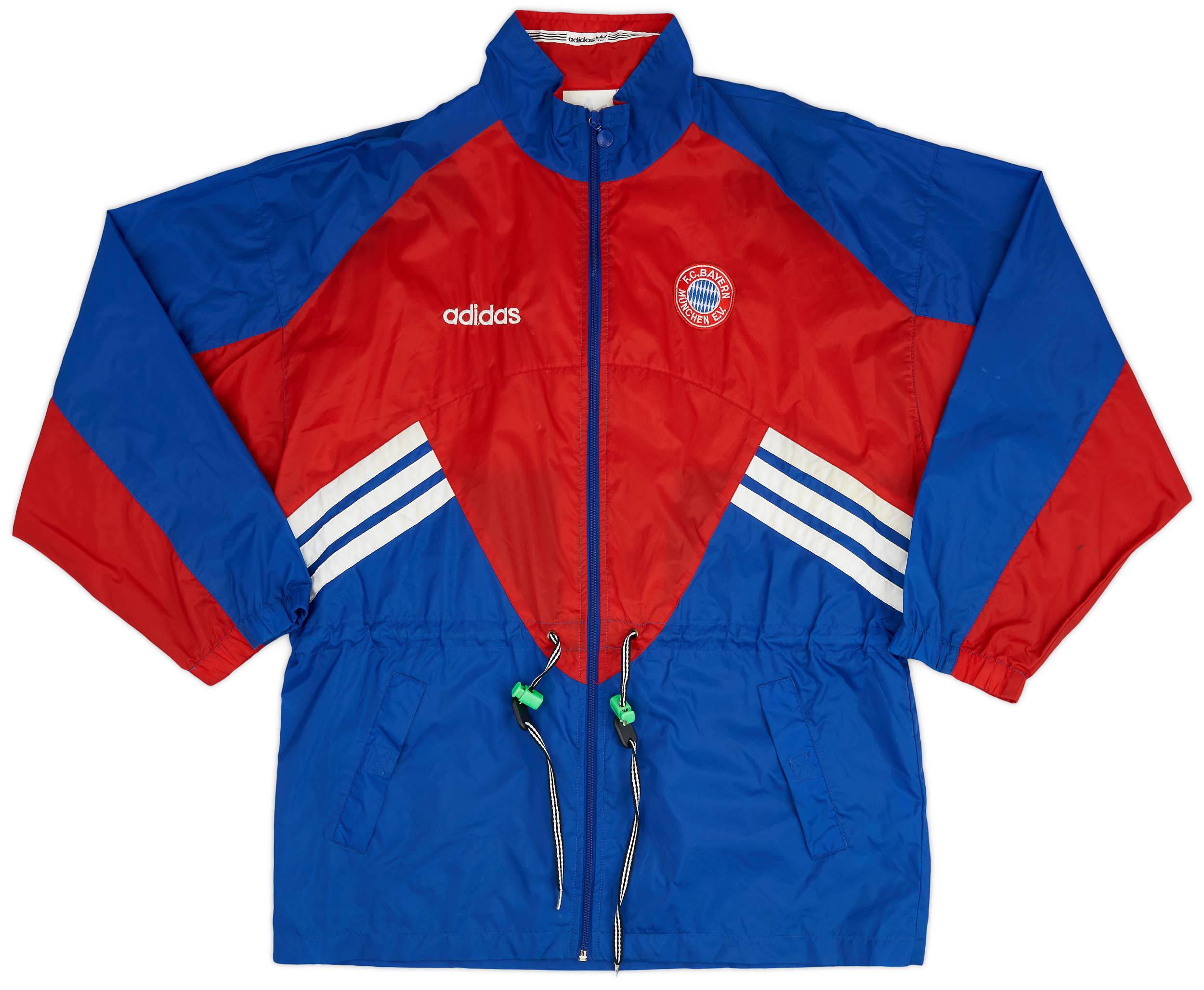 1993-95 Bayern Munich adidas Rain Jacket - 7/10 - (M)