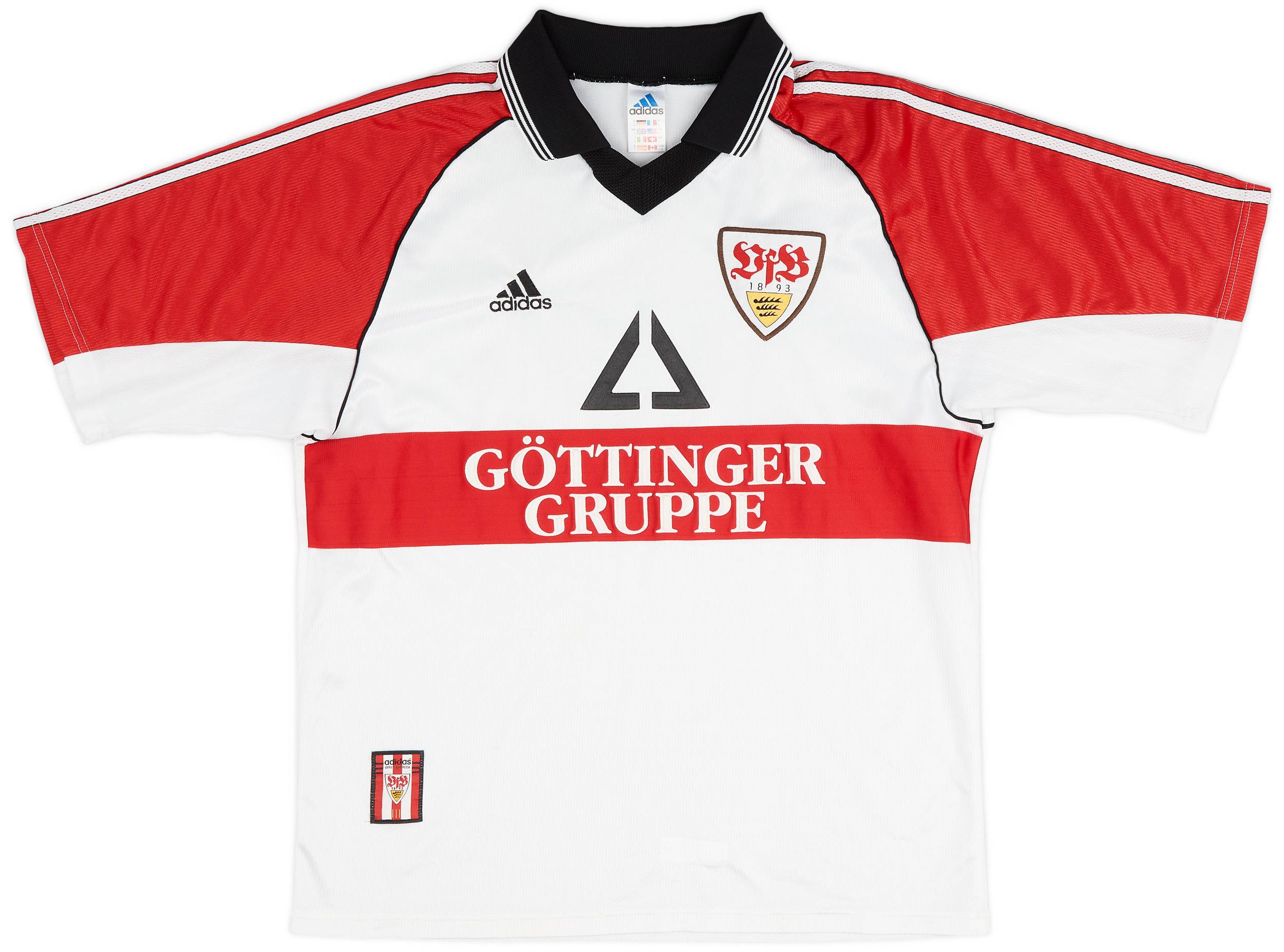1997-98 Stuttgart Home Shirt - 7/10 - (L)