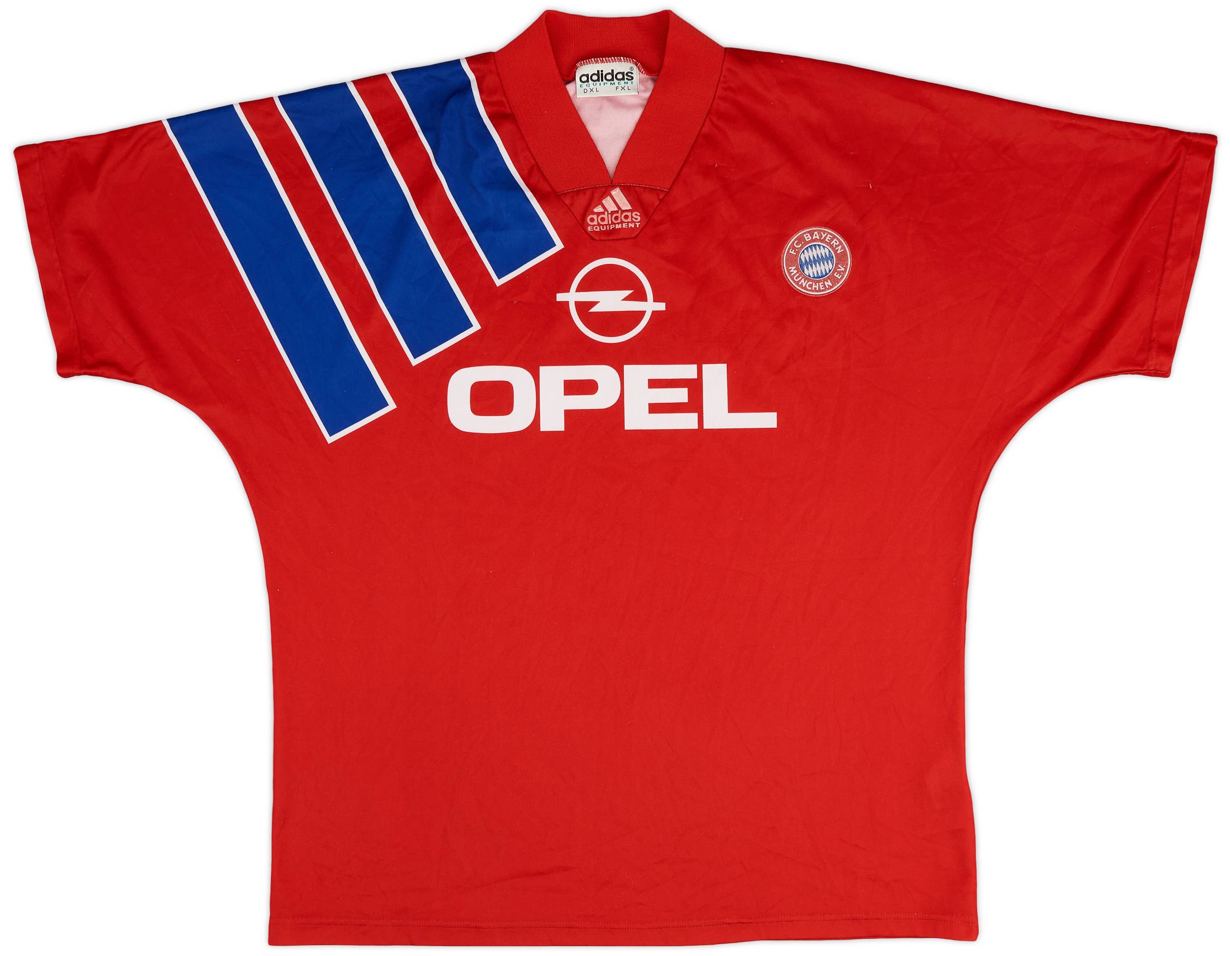 1991-93 Bayern Munich Home Shirt - 7/10 - (XL)