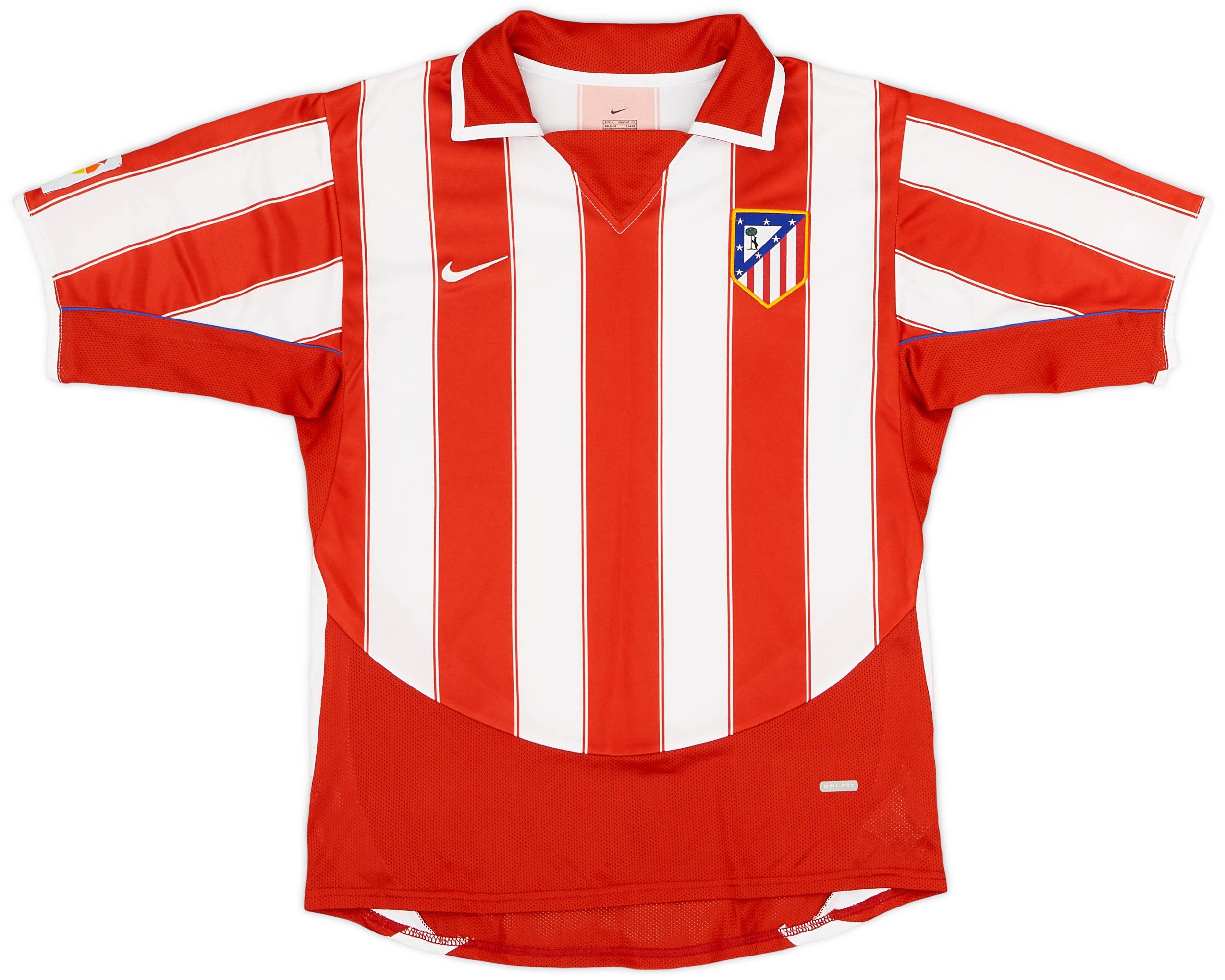 2003-04 Atletico Madrid Home Shirt - 9/10 - (S)