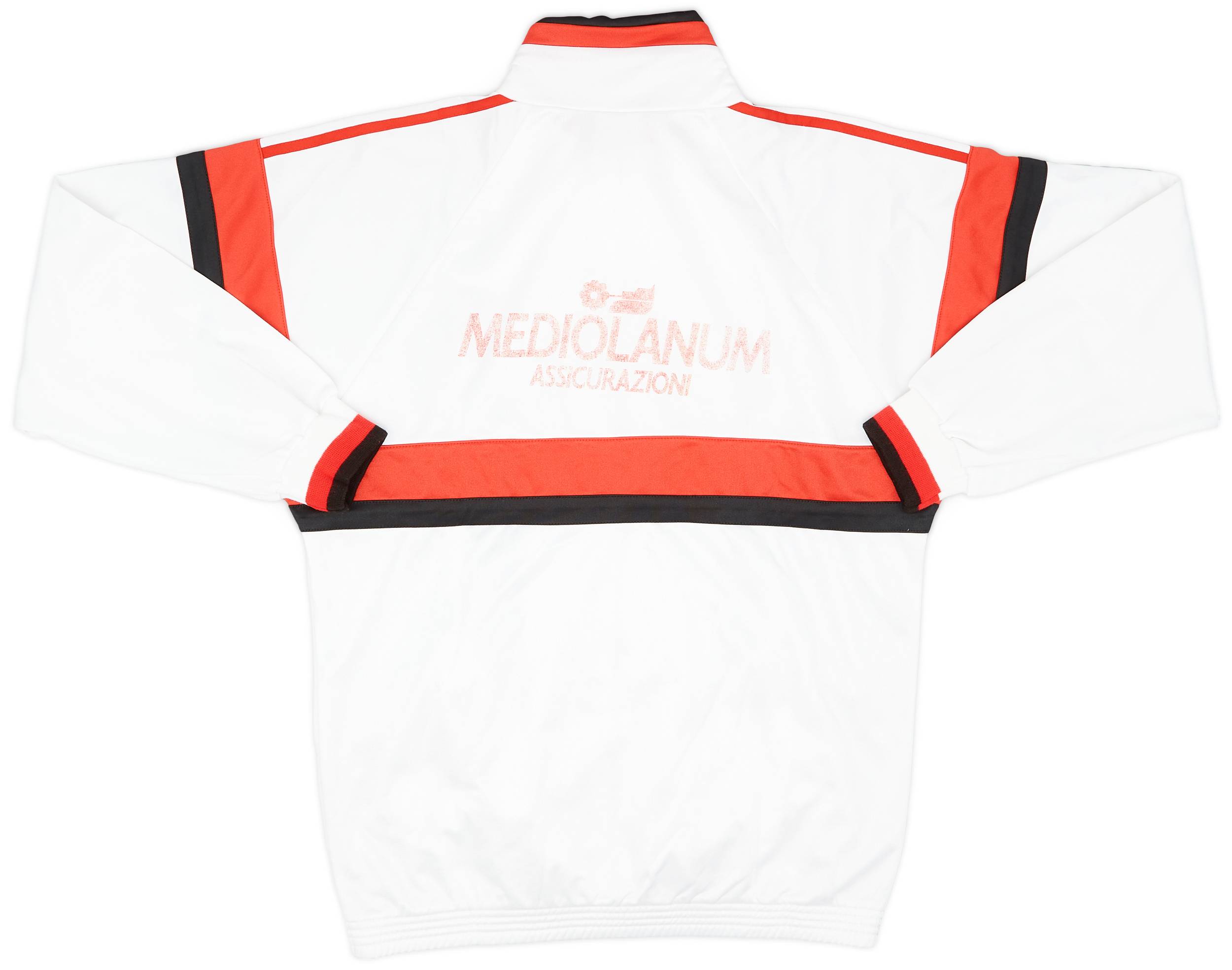90”adidas AC.MILAN Mediolanum 上下スーツセット3L 1990/1991 milan adidas mediolanum tracksuit