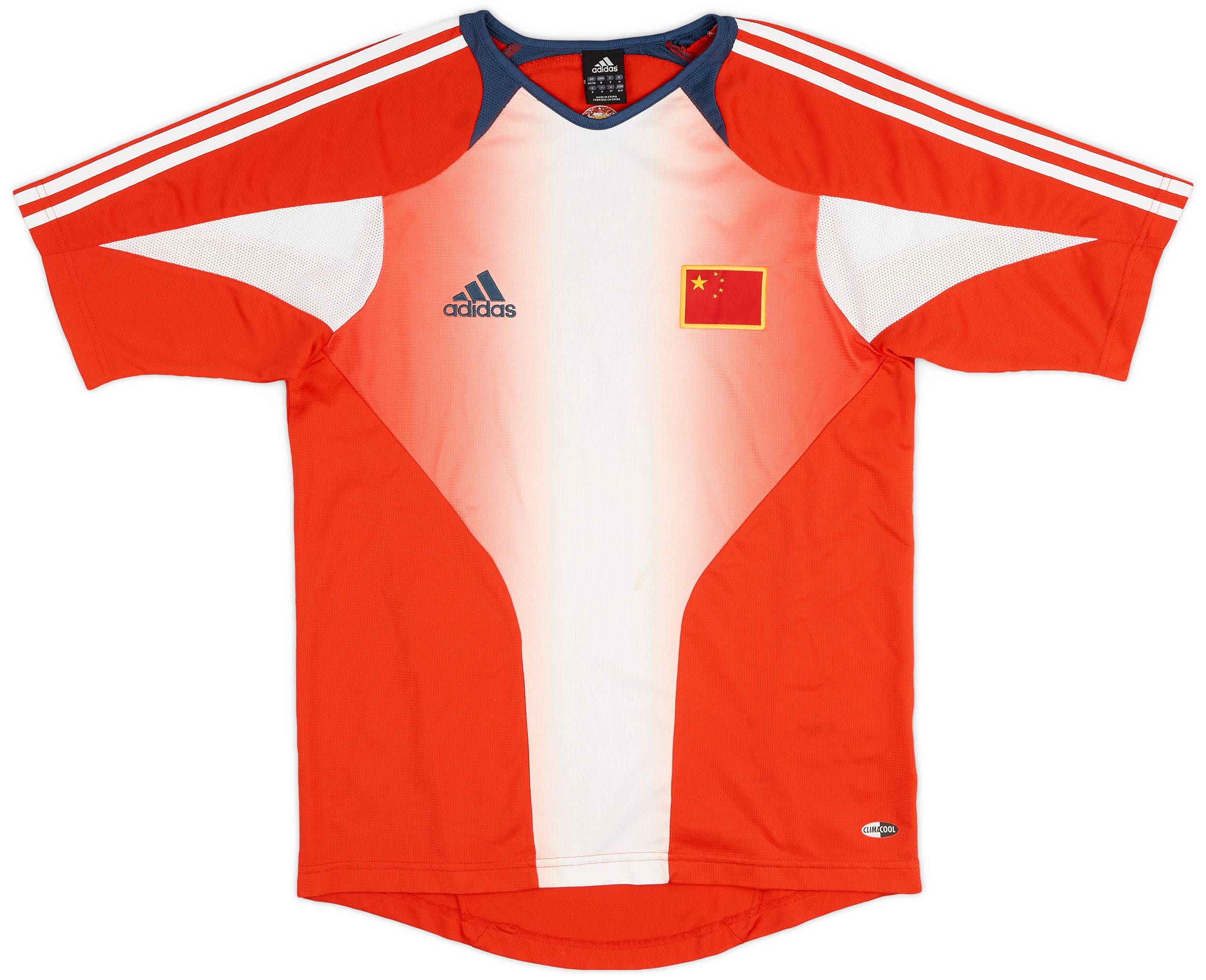 2003 04 China adidas Training Shirt 8 10 S