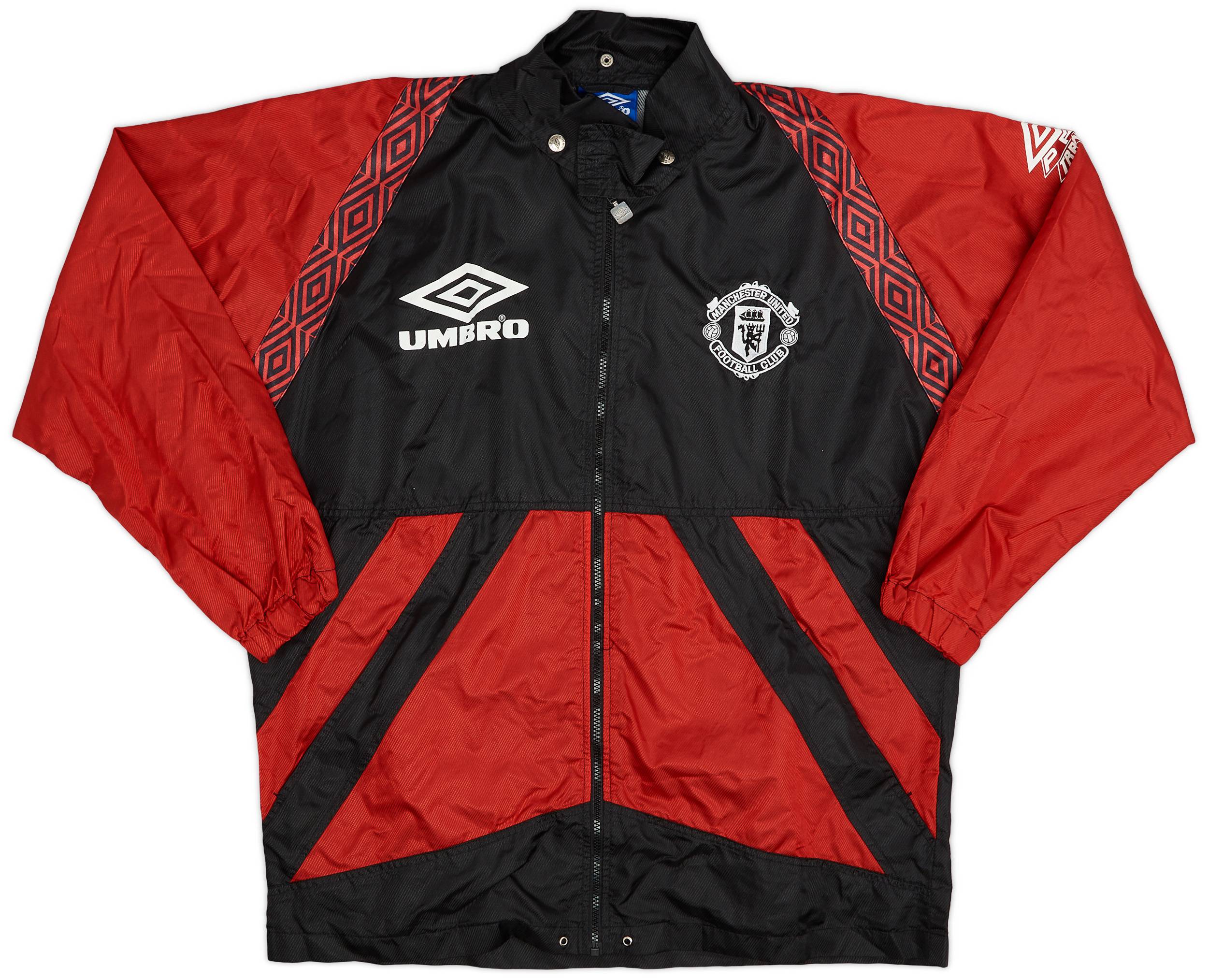 1995-97 Manchester United Umbro Rain Jacket - 9/10 - (S)