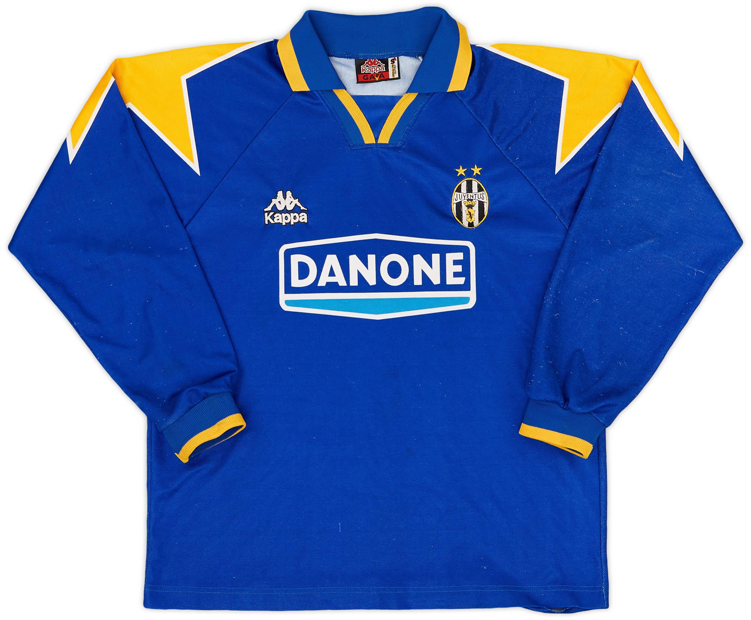 1994-95 Juventus Away L/S Shirt - 7/10 - (S)