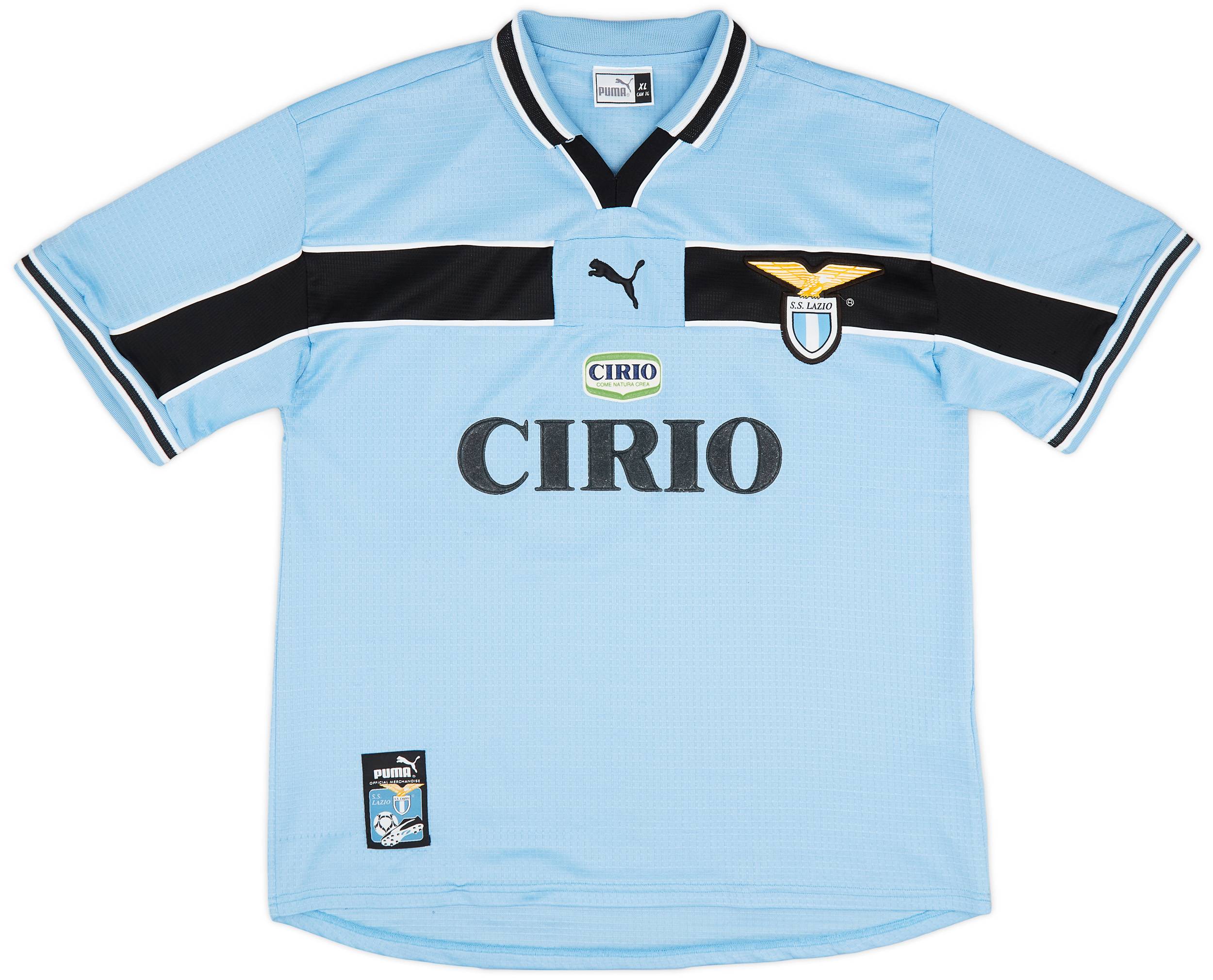 1998-00 Lazio Home Shirt Nesta #13 - 8/10 - (XL)