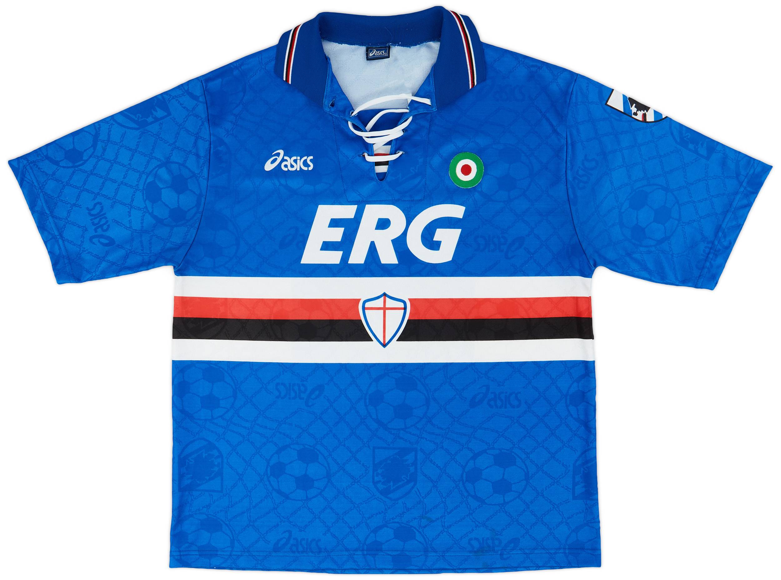 1994-95 Sampdoria Home Shirt - 9/10 - (L)
